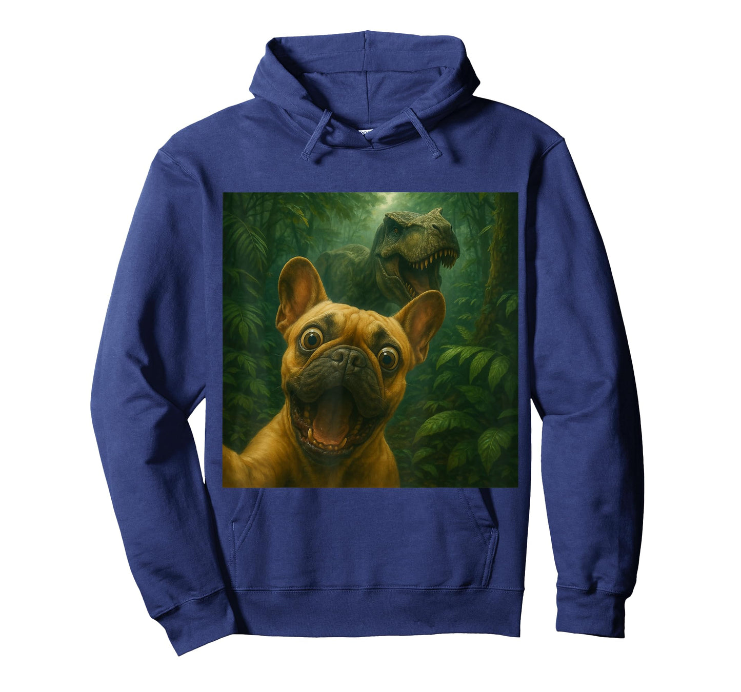 Frenchie T-Rex Dinosaur Funny Dog T-Shirt