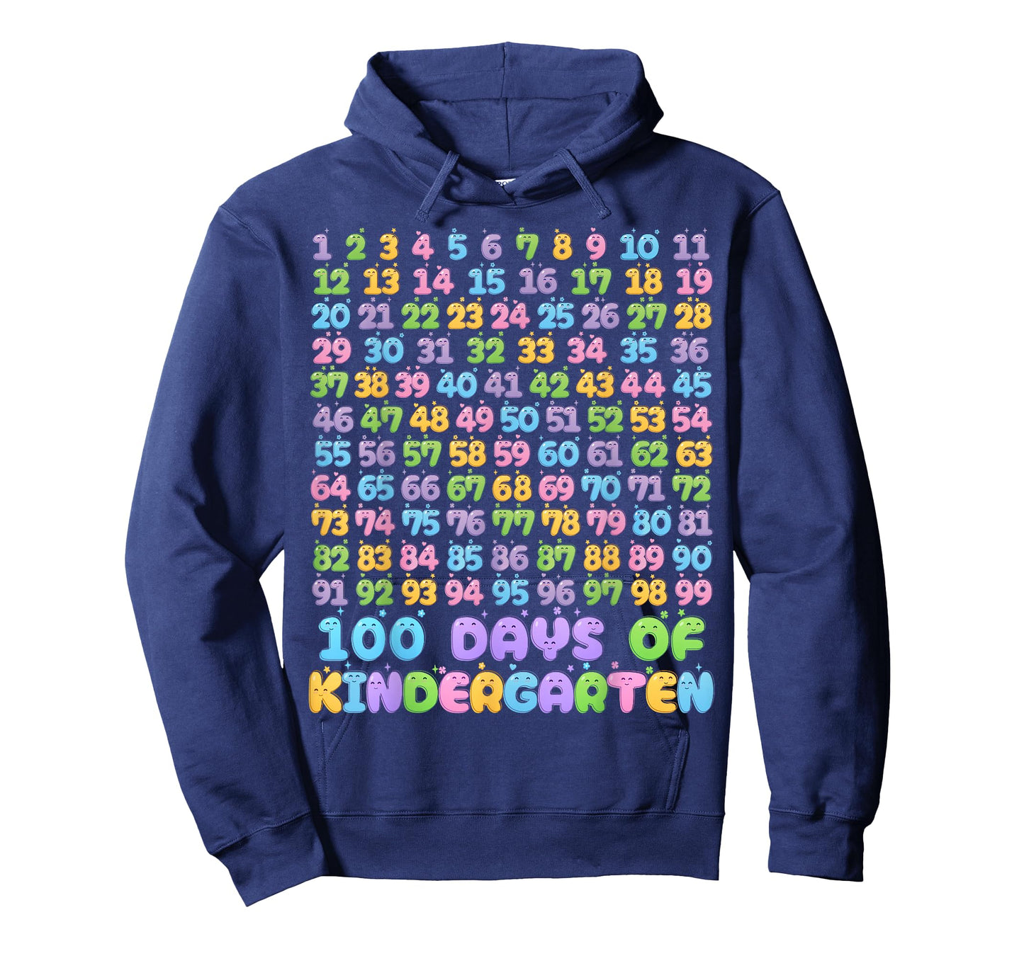 100th Day of School Teacher 100 Days of Kindergarten Kids T-Shirt