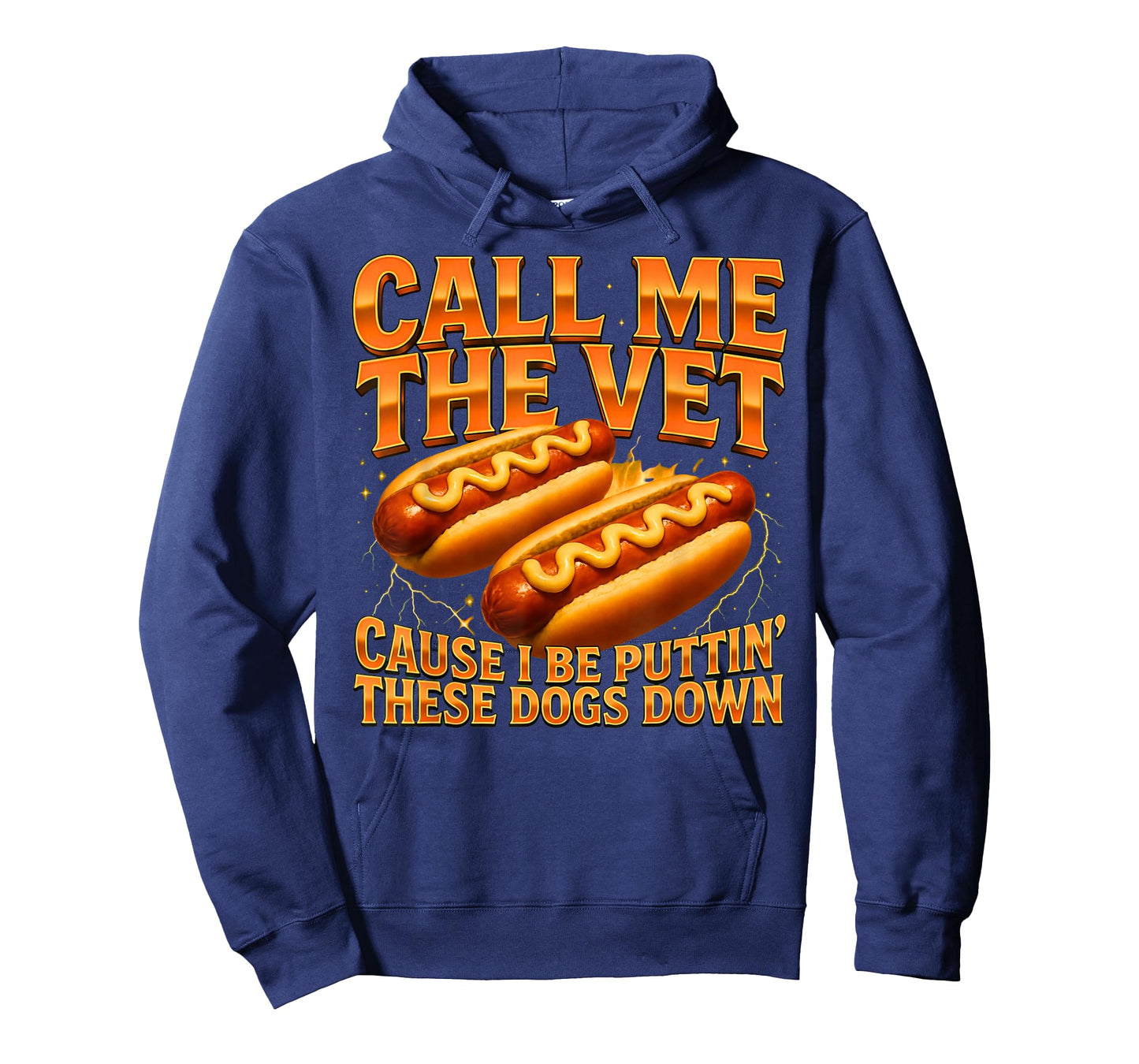 Call Me The Vet Cause I Be Puttin' These Dogs Down Funny T-Shirt