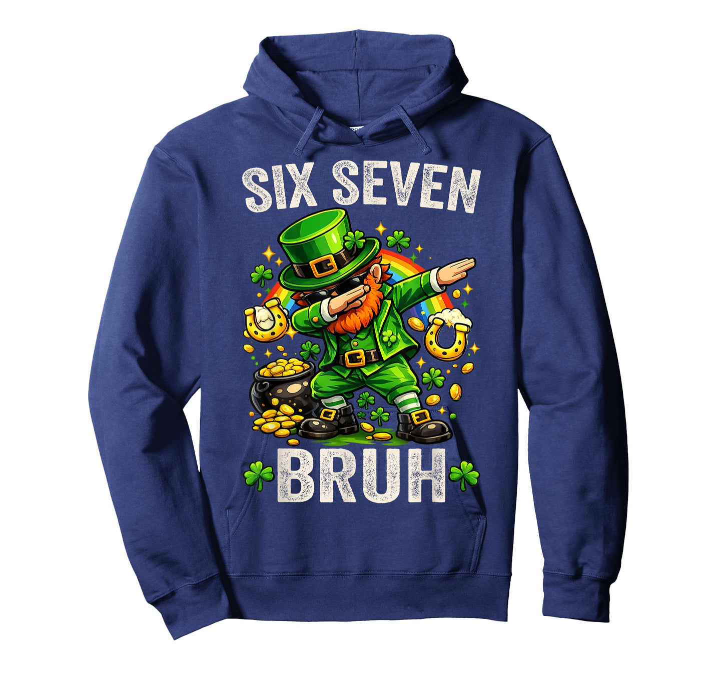Bruh St Patricks Day Six Seven Kids Boys Men Women 67 Meme T-Shirt
