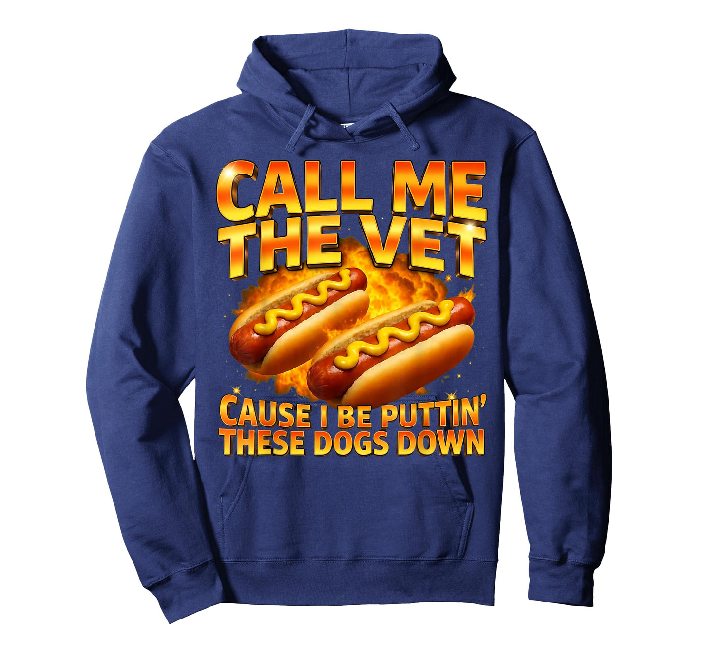 Call Me The Vet Cause I Be Puttin' These Dogs Down Funny T-Shirt