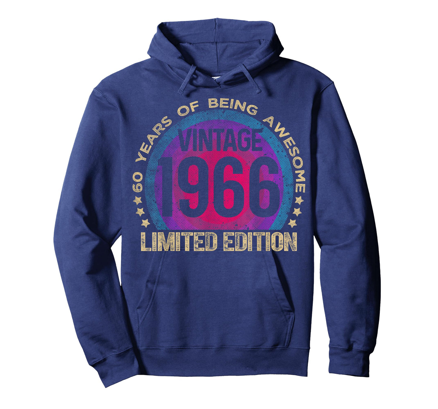 60 Year Old Gifts Vintage 1966 Limited Edition 60th Birthday T-Shirt