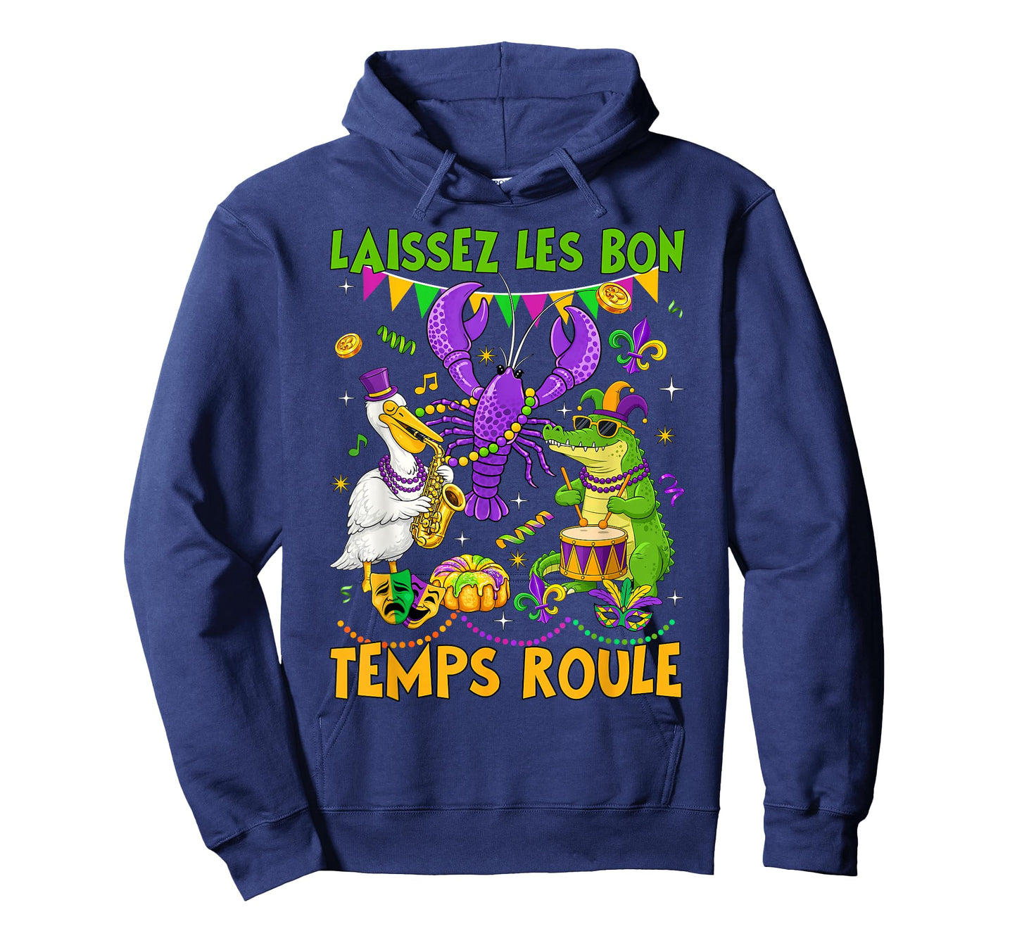 Mardi Gras Laissez Les Bon Temps Rouler Good Times Roll T-Shirt