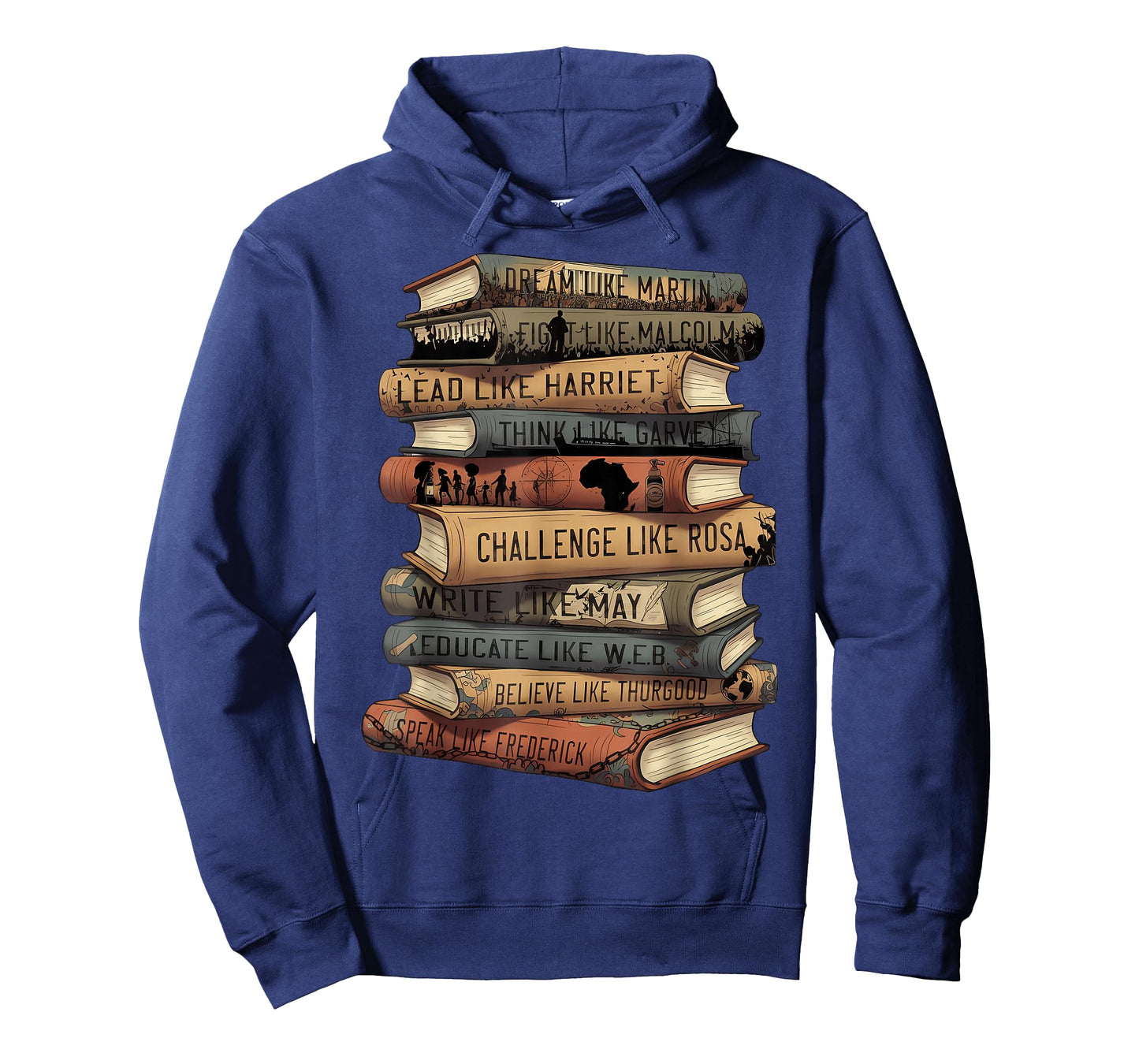 Book Black History Dream Lead Fight African Pride Men Women T-Shirt