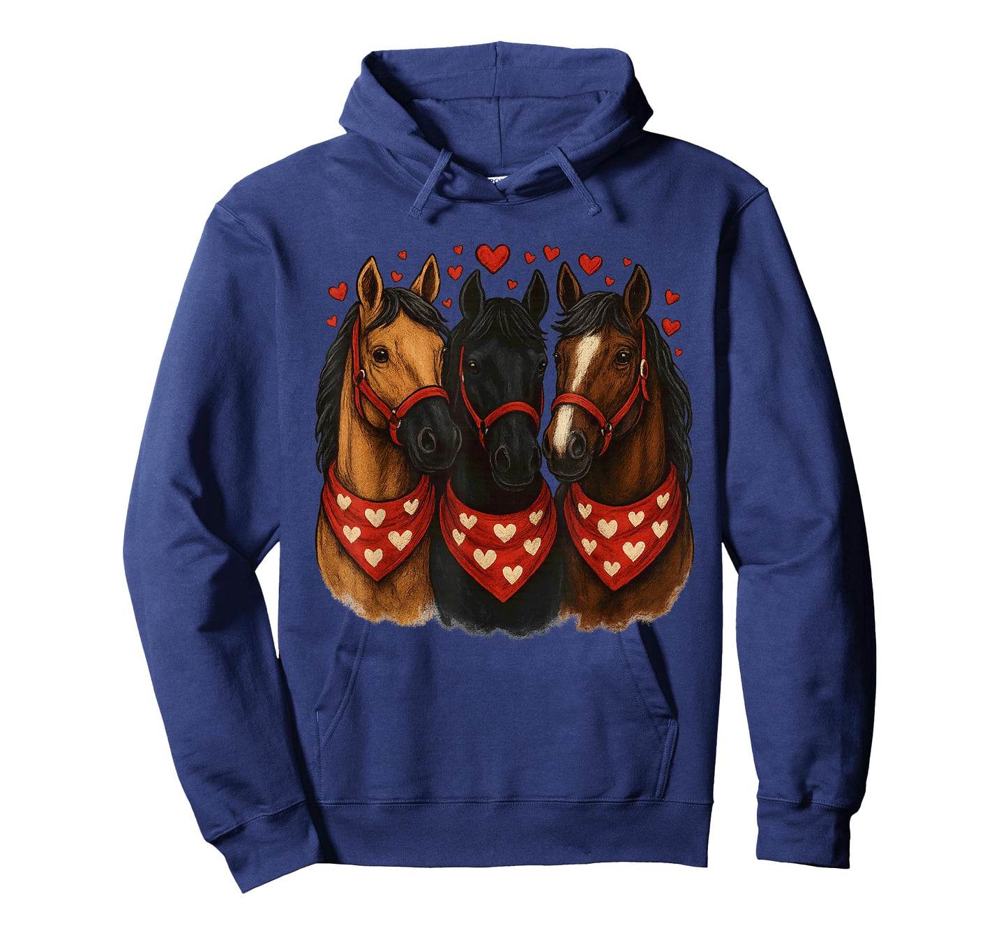 Horse Valentine Valentines Day Cute Horse for Women Girls T-Shirt