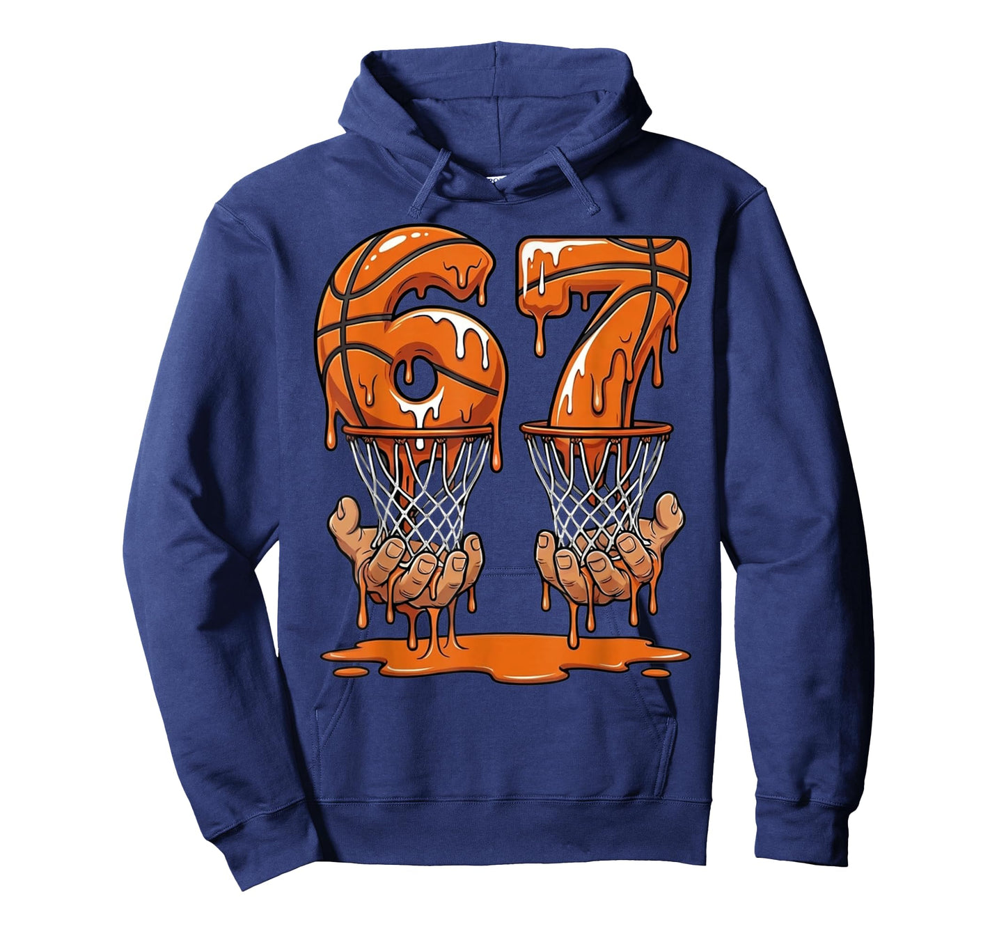 Basketball 67 Six Seven Funny Gen Alpha Meme Drip T-Shirt
