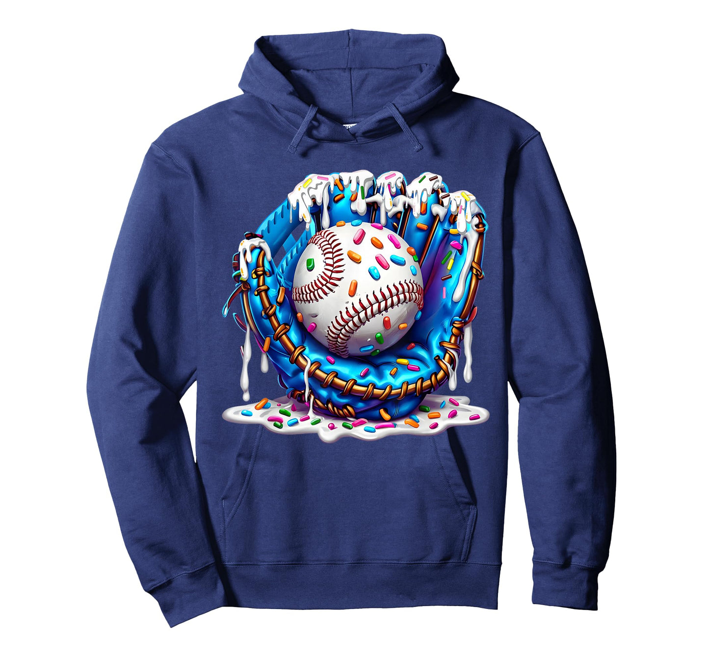 Baseball Drip for Boys Ice Cream Drip Youth Baseball Boys T-Shirt