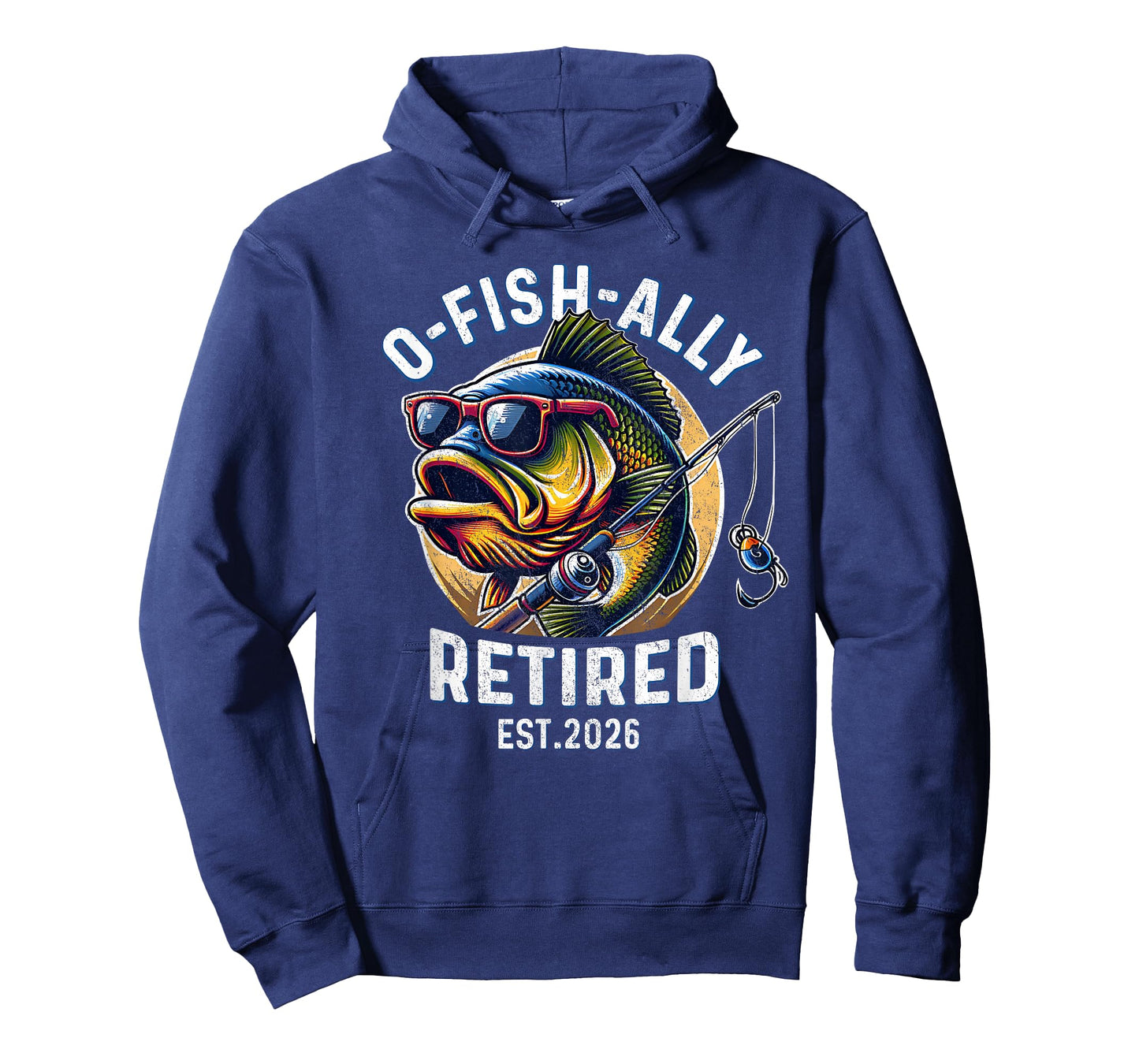 Fisherman Retirement 2026 Ofishally Retired 2026 T-Shirt