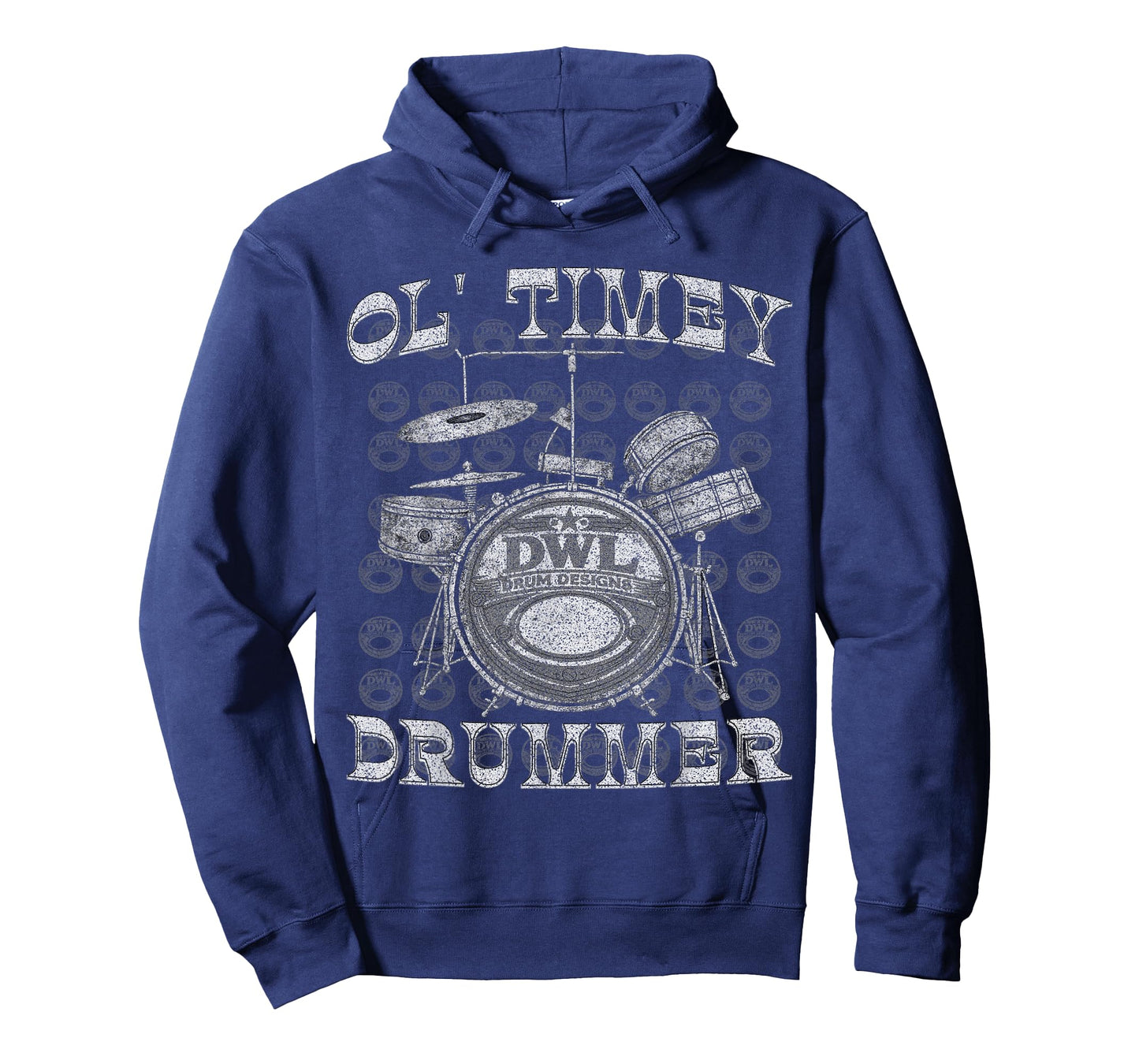 Vintage Retro Drummer Gifts for Men Women Teens and Children T-Shirt