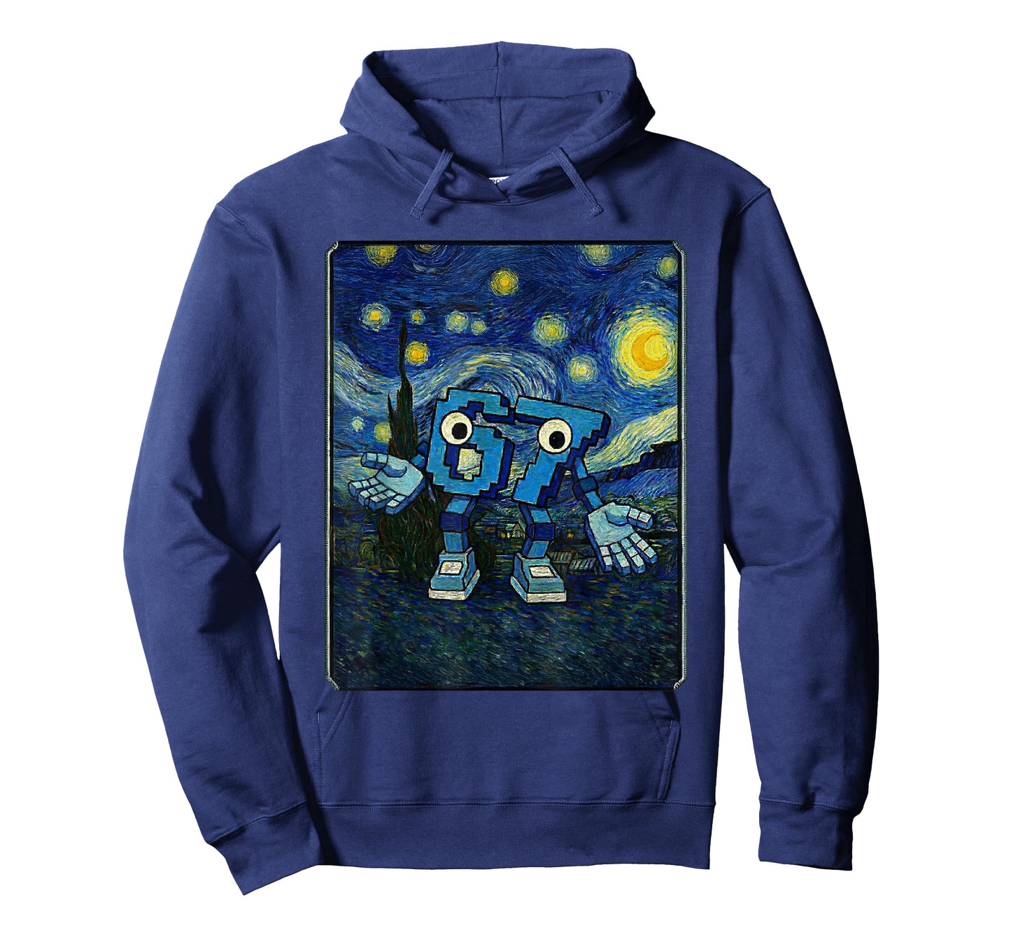 67 Six Seven 6-7 Starry Night Van Gogh Brainrot Kids Meme T-Shirt
