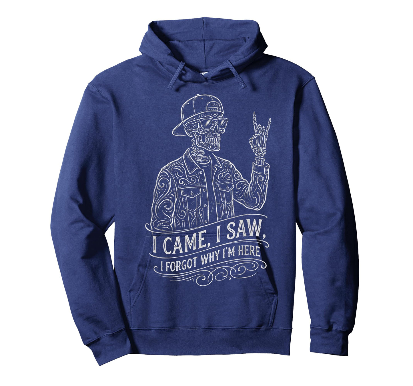 I Came I Saw I Forgot Skeleton Funny Saying Gag Men Women T-Shirt