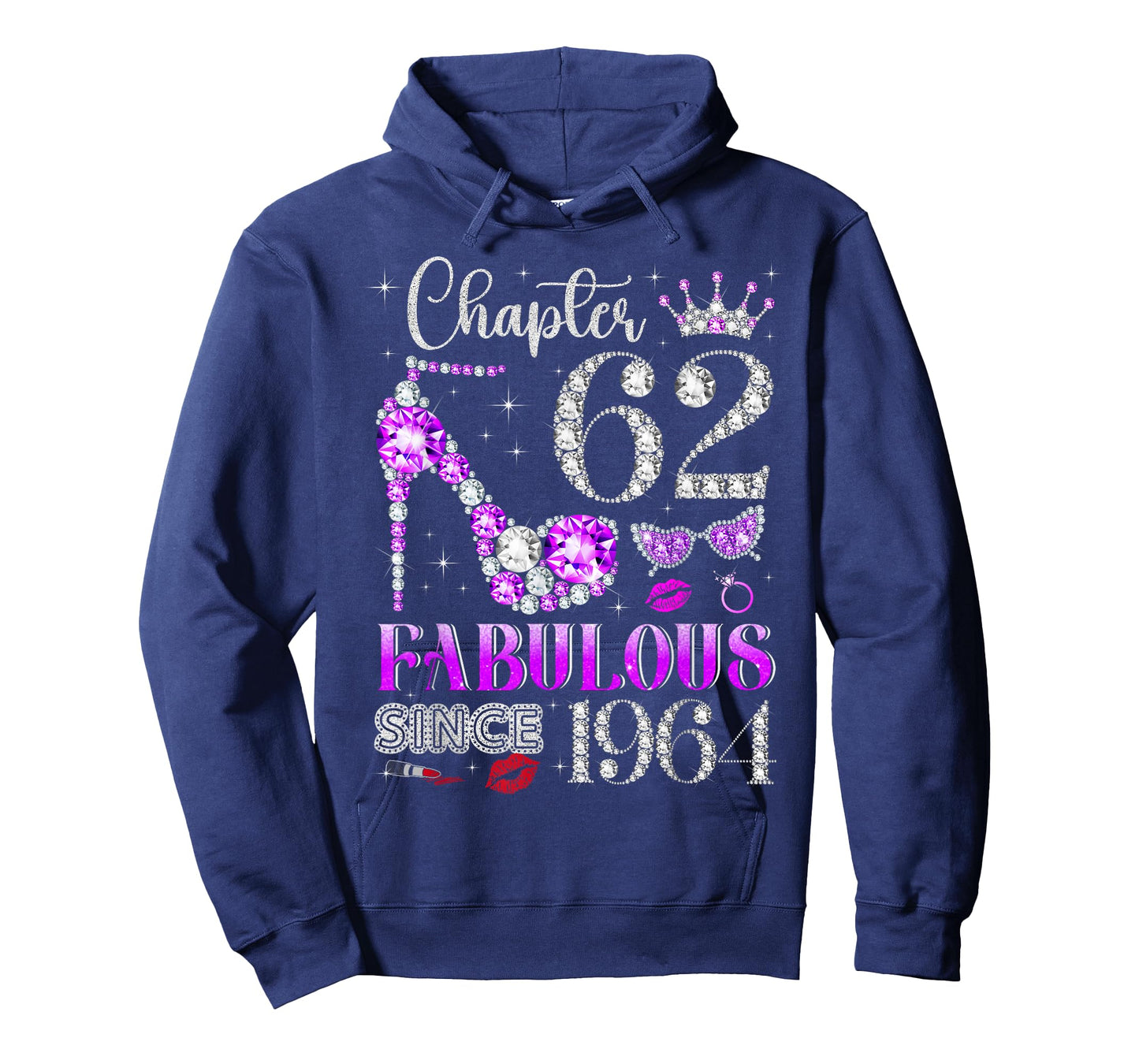 Chapter 62 Fabulous Since 1964 62nd Birthday Ladies Girls T-Shirt