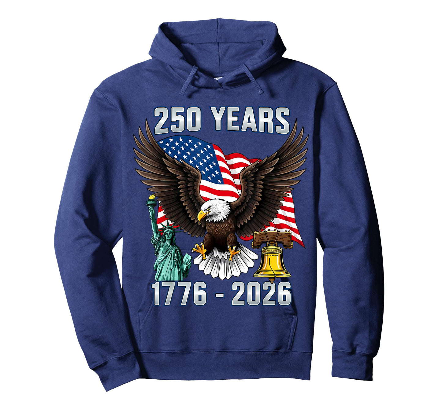 250 Years American 250th Anniversary US USA Flag 4th of July T-Shirt