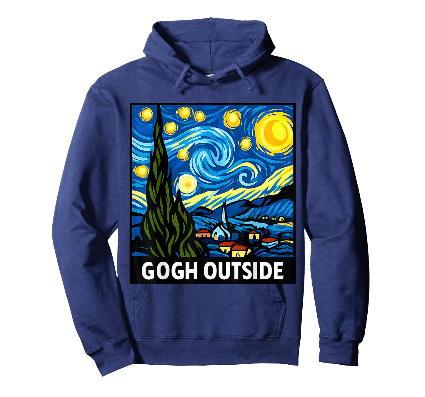 Gogh Outside Starry Starry Night Vincent Van Gogh T-Shirt T-Shirt