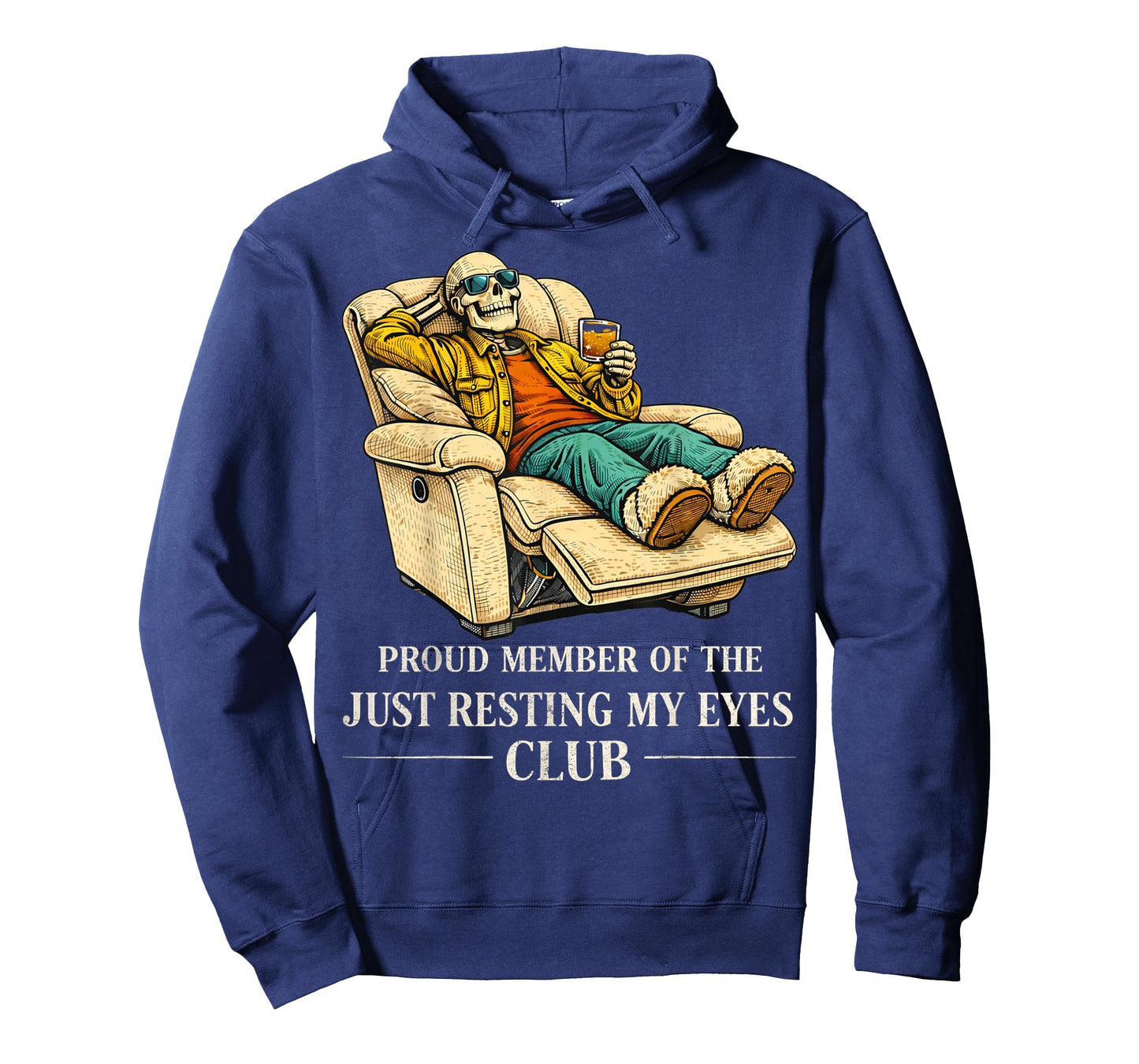 Proud Member of The Just Resting My Eyes Club Funny Dad T-Shirt