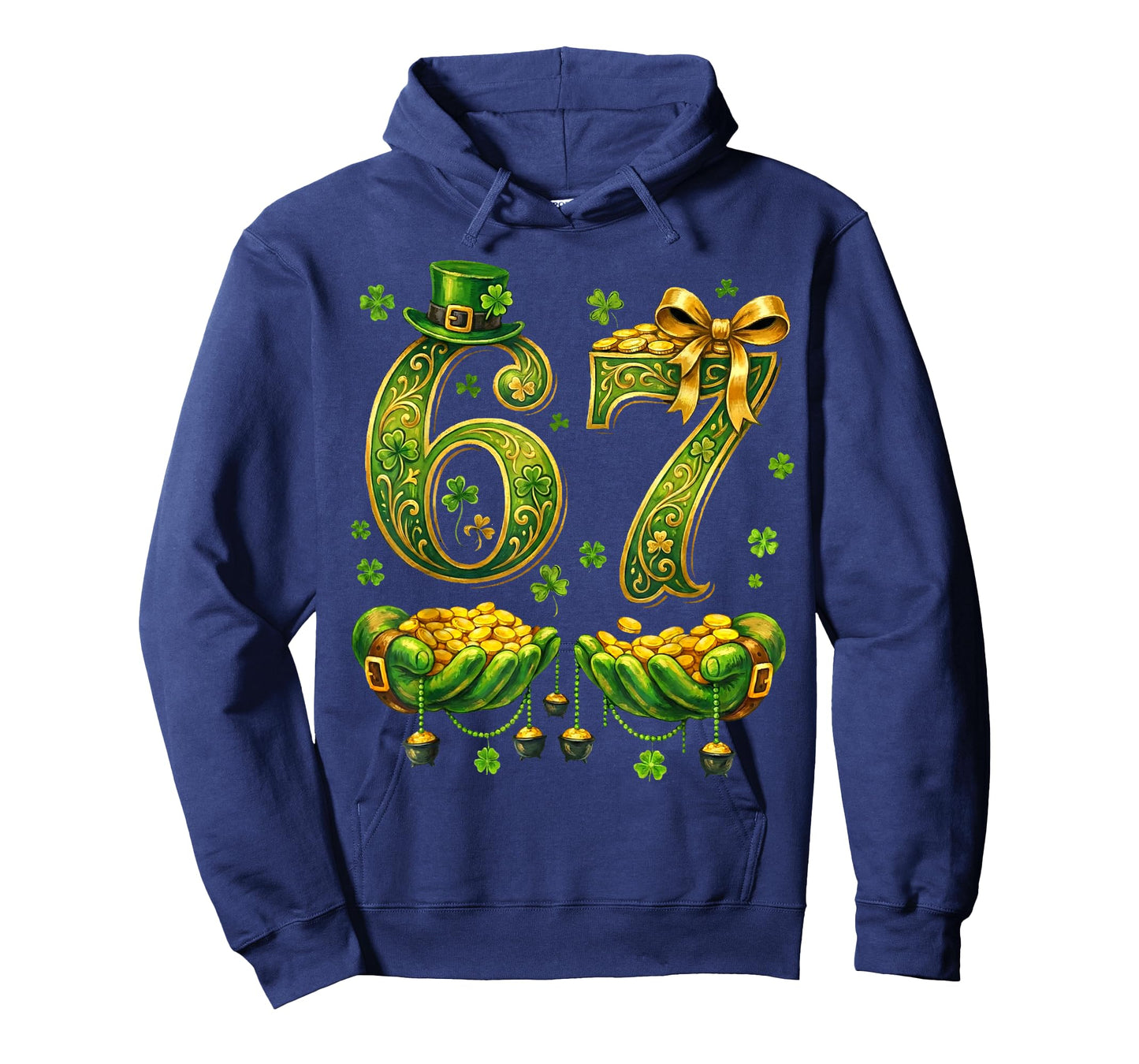6 7 St. Patricks Day Six Seven Meme T-Shirt