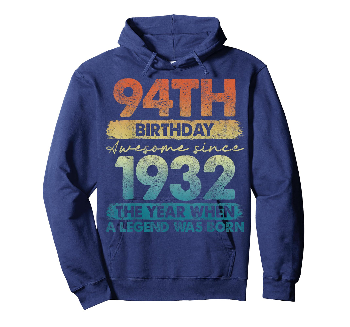 94 Year Old Gifts Vintage 1932 Limited Edition 94th Birthday T-Shirt