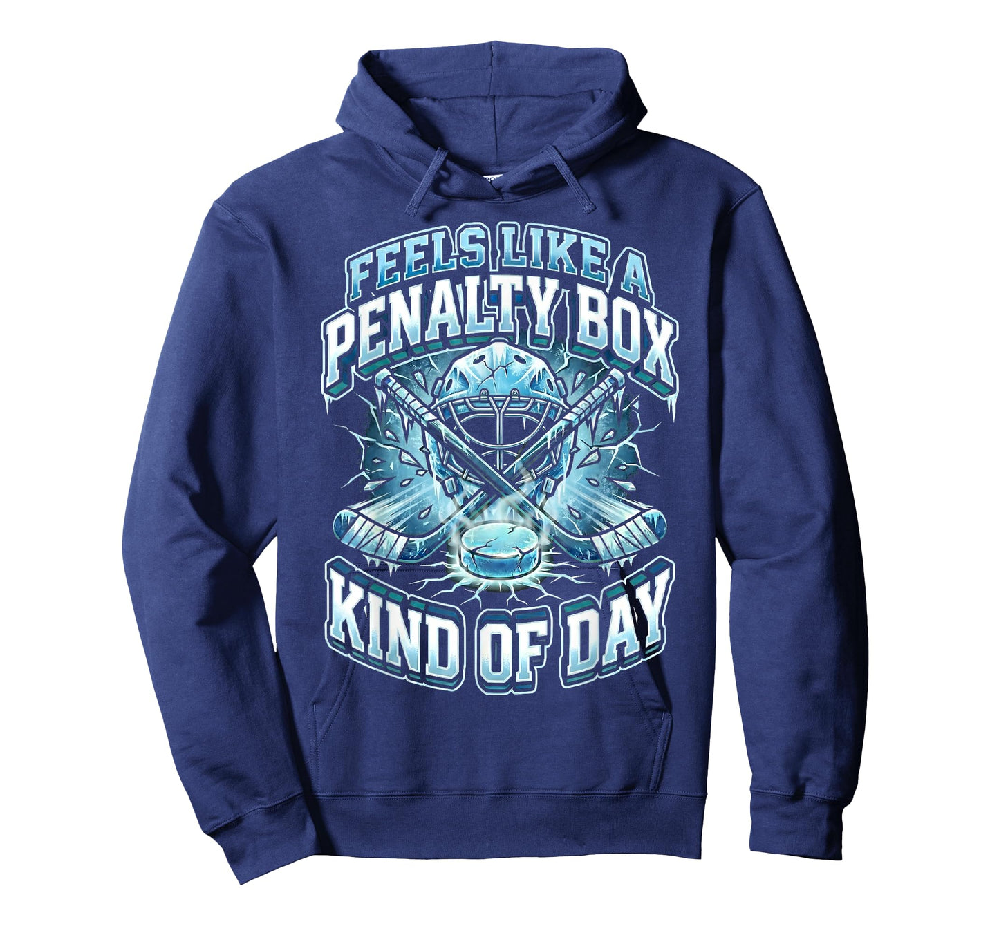 Ice Hockey Funny Feels Like A Penalty Box Kind of Day T-Shirt