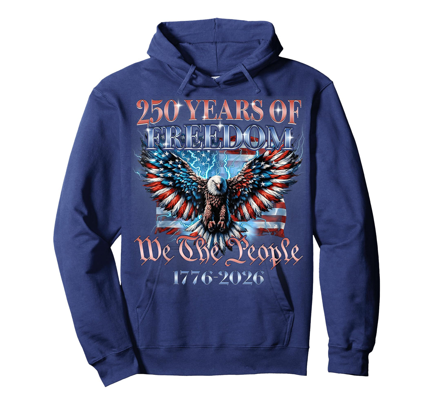 Years of Freedom 1776 to 2026 T-Shirt