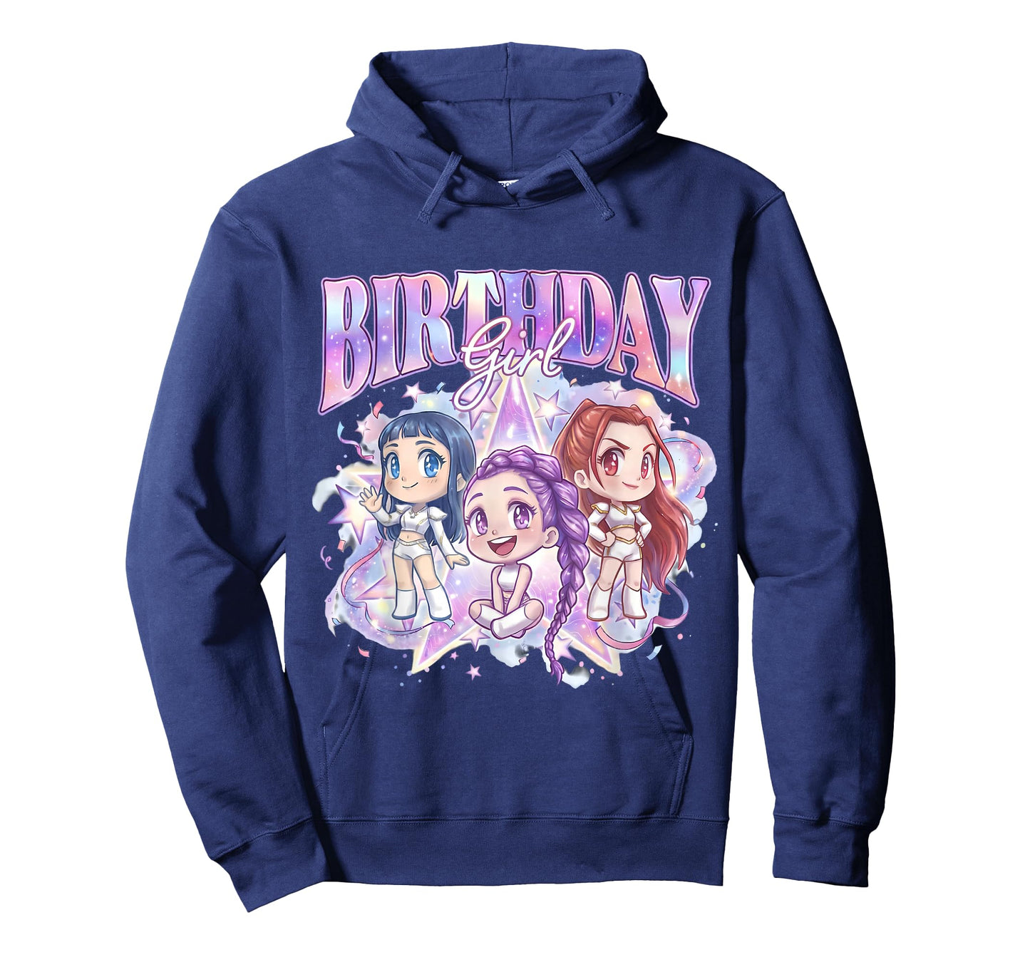 It's My Birthday Cute Chibi Kpop Funny Birthday Girl Korean T-Shirt