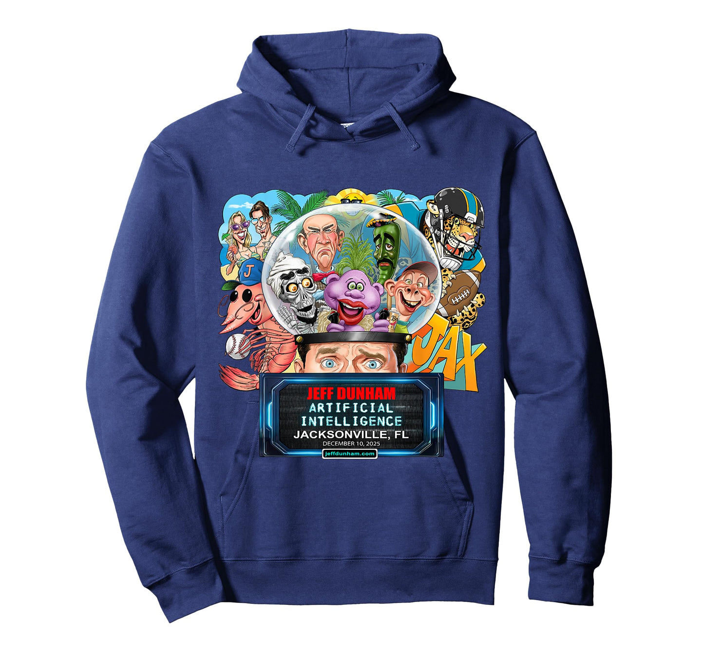 Jeff Dunham Jacksonville, FL (2025) T-Shirt