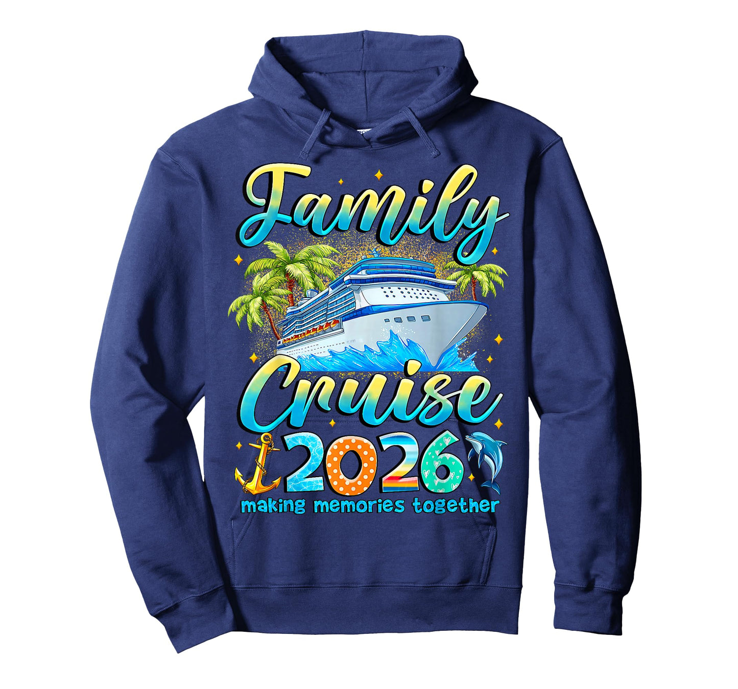 Family Cruise 2026 Summer Vacation Matching Family Cruise T-Shirt