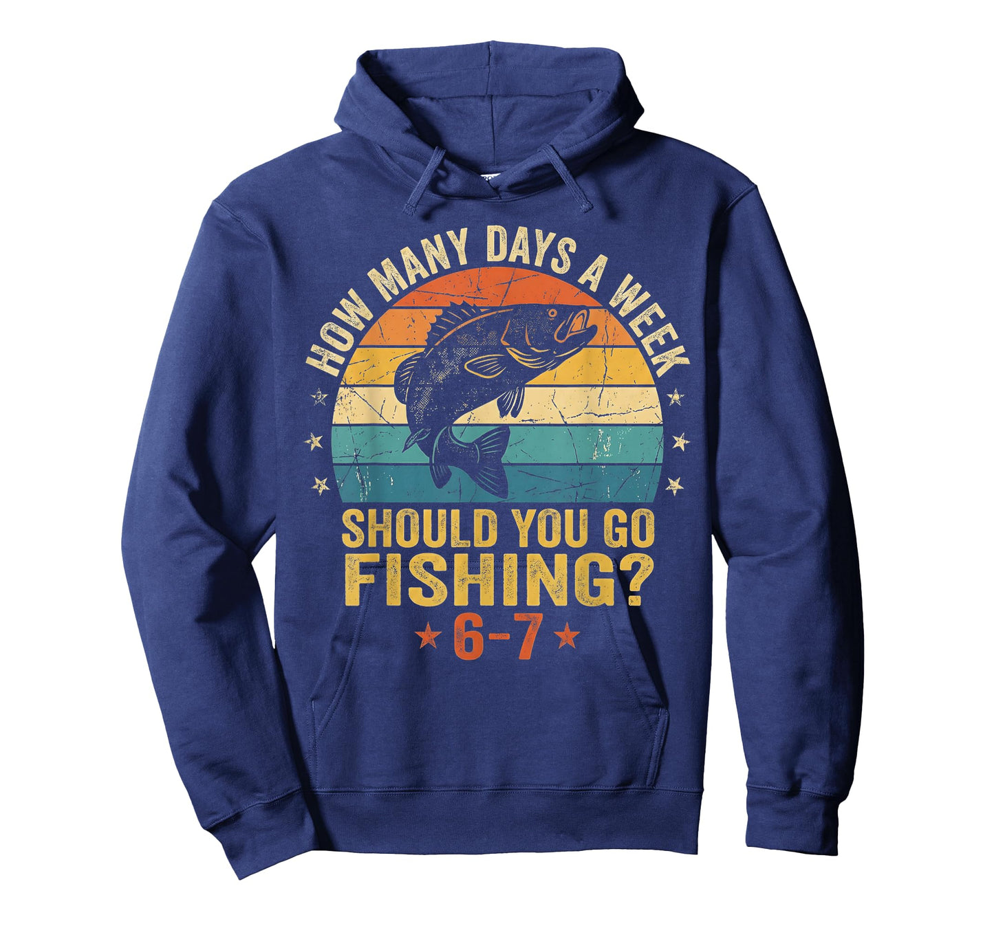 How Many Days A Week Should You Go Fishing 6 7 Fishing Boys T-Shirt