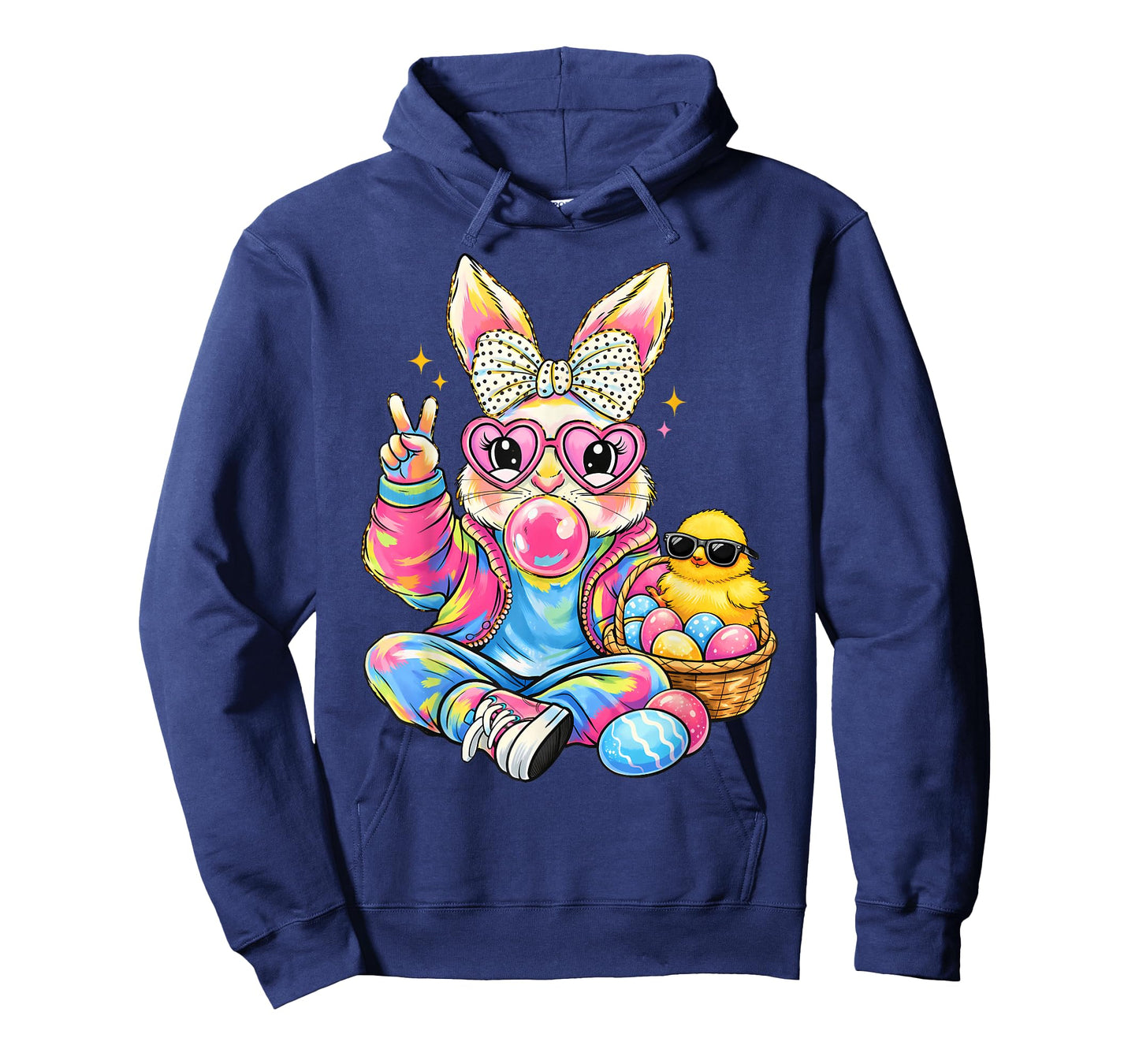 Girls Easter Cute Bunny Coquette Pink Easter Kids Girl Women T-Shirt