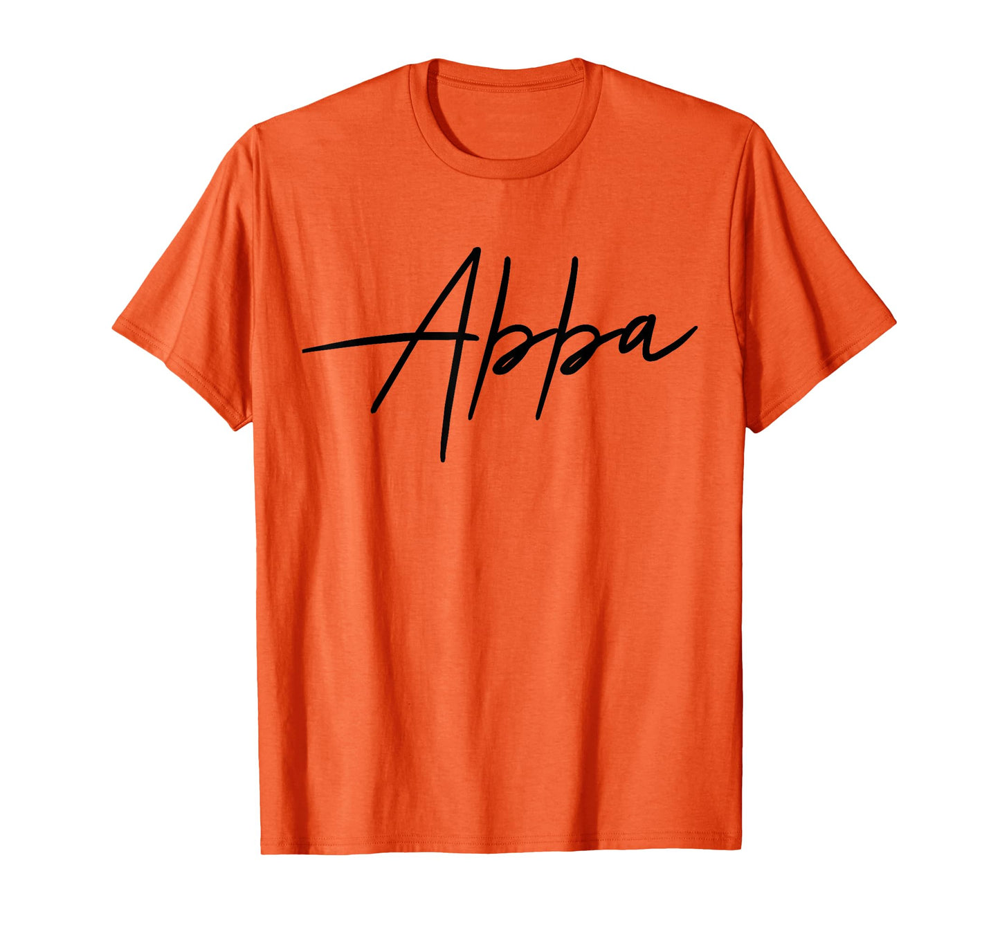 Abba Name Women Men Kids Abba Birthday Shirt Gift Abba Name T-Shirt