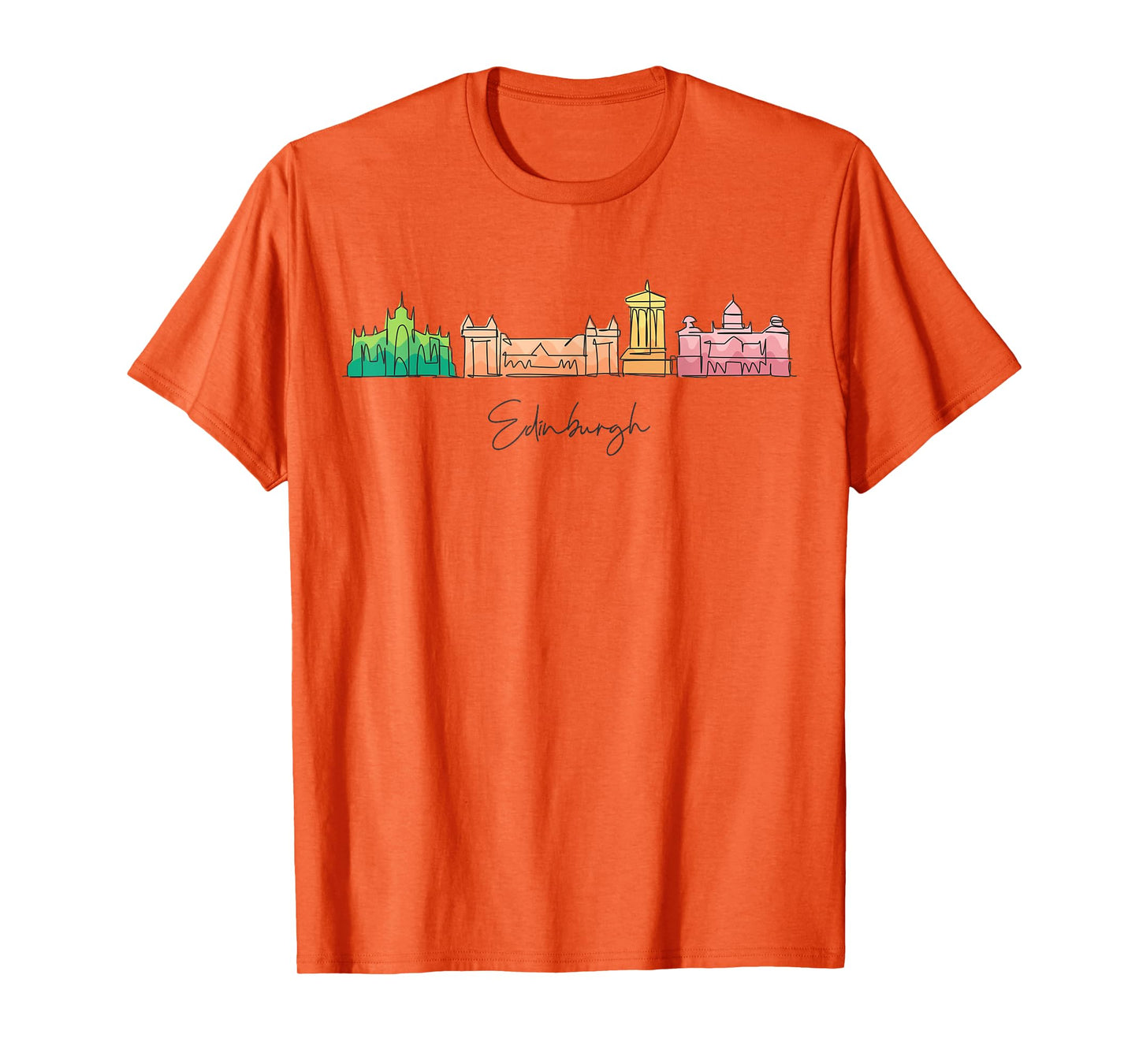 Travel Europe Scotland Edinburgh United Kingdom Vacation Tee T-Shirt
