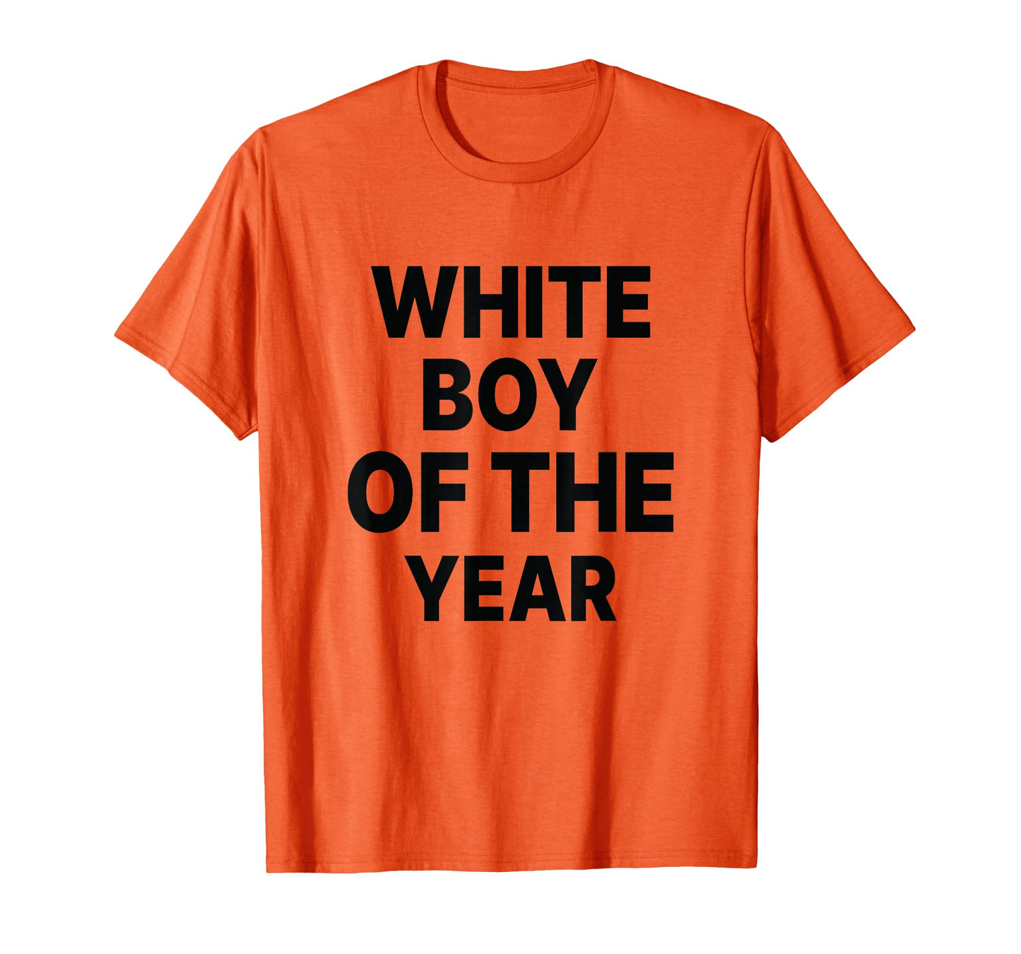 White Boy Of The Year Funny T-Shirt