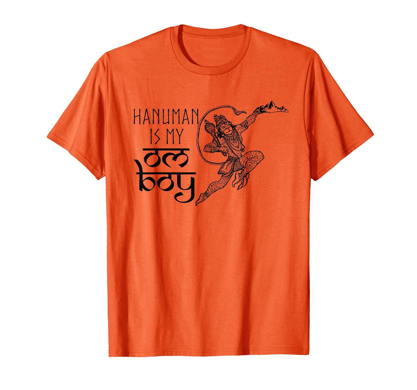 Funny Hanuman Is My Om Boy Hindu God T-Shirt T-Shirt