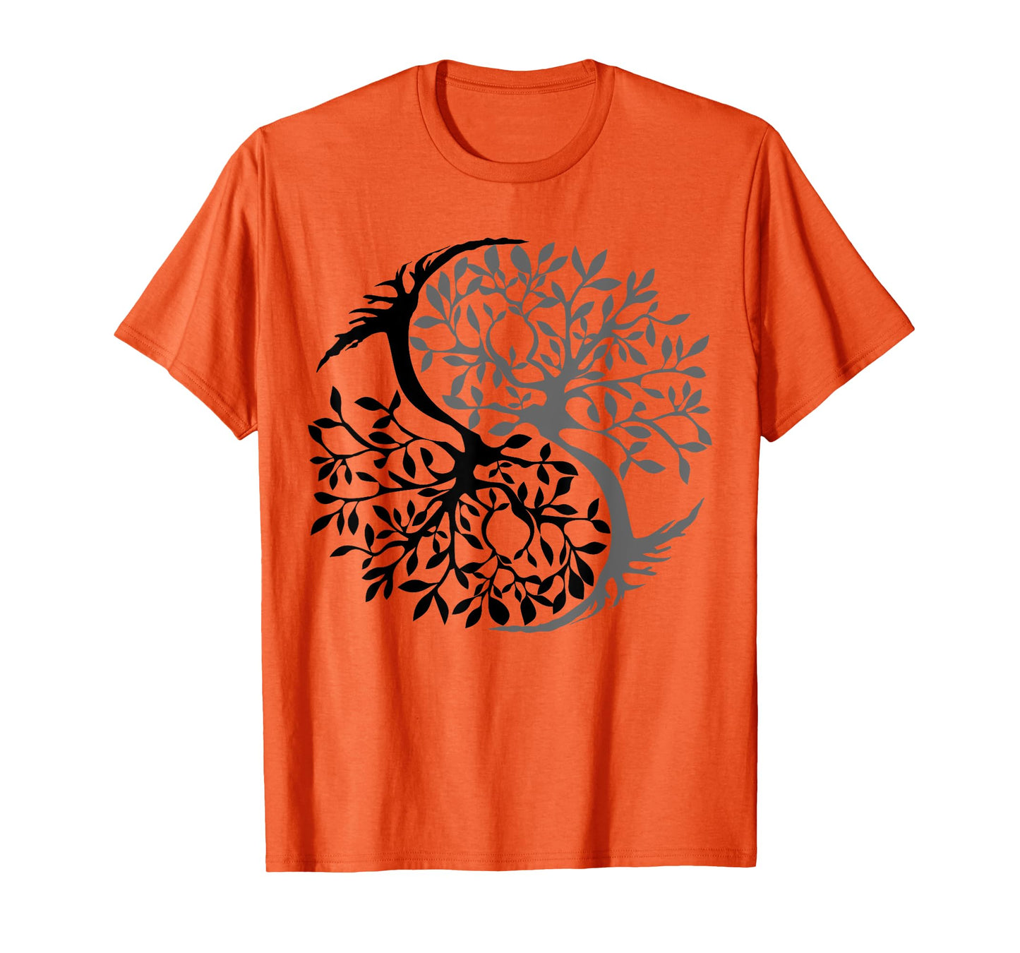 Tree Of Life Yin Yang Symbol Funny Bonsai Zen Gift Men Women T-Shirt