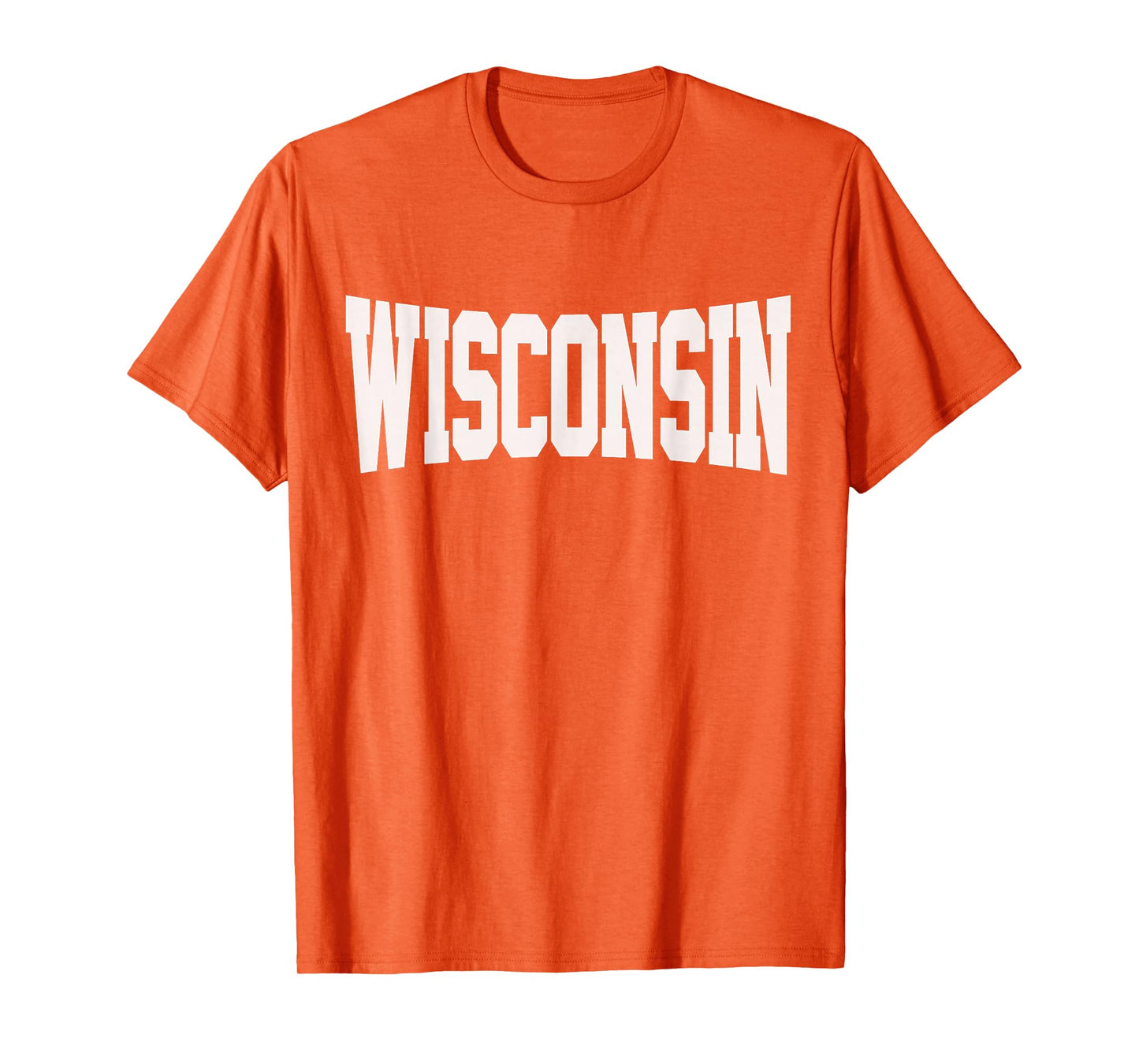 Vintage Wisconsin Mens Wisconsin Womens Red Retro Wisconsin T-Shirt