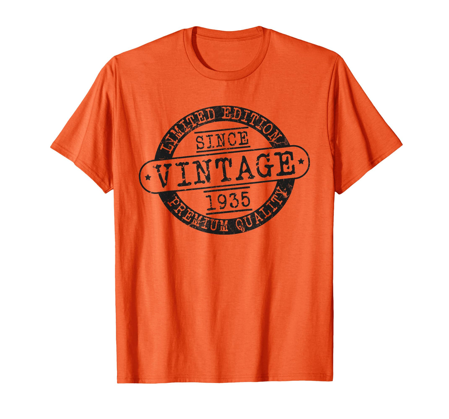 Vintage Since 1935, Rustic Style Born In 1935 Birthday Gifts T-Shirt