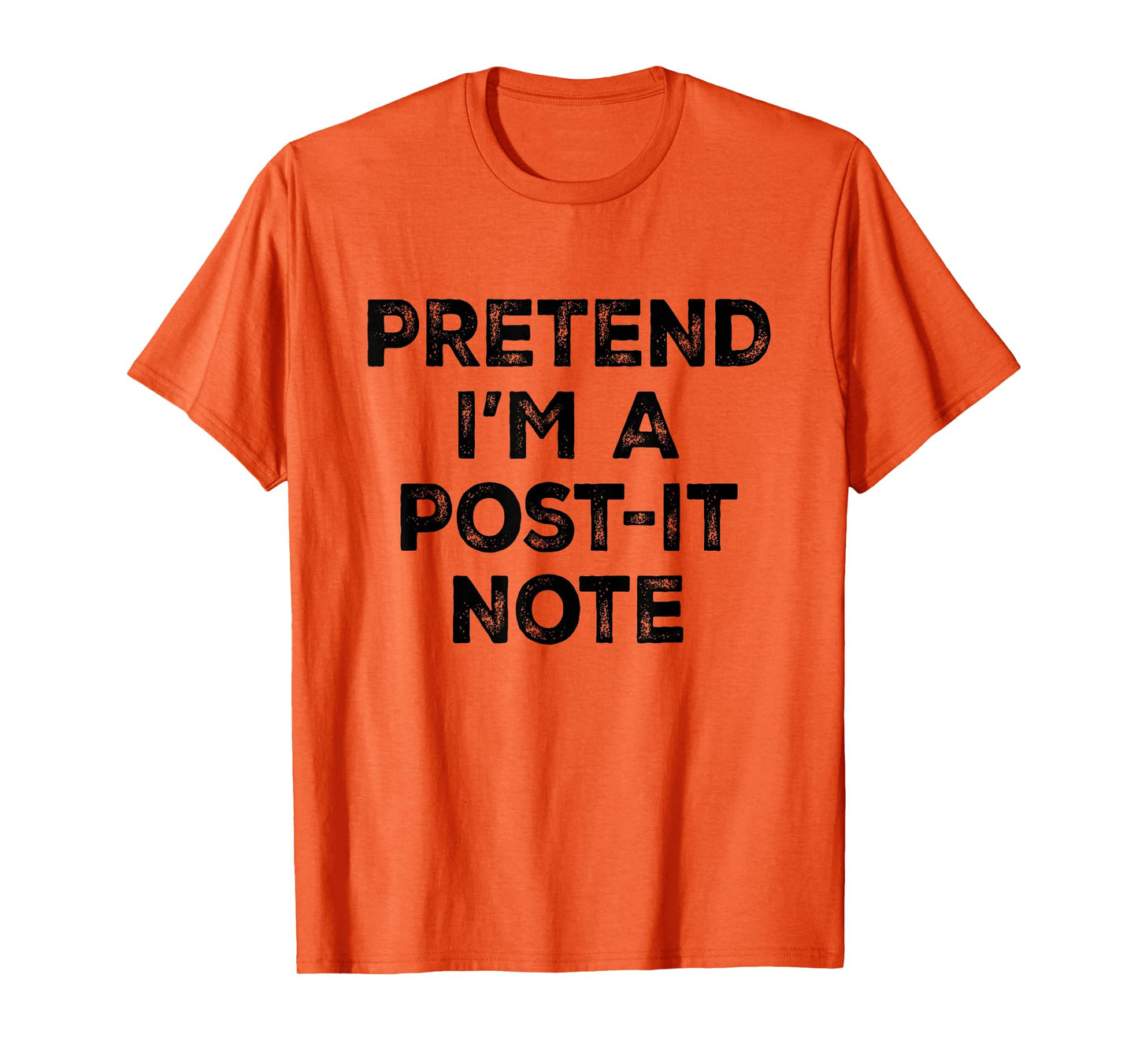 Pretend I'm A Post-it Note Lazy Halloween Costume T-Shirt