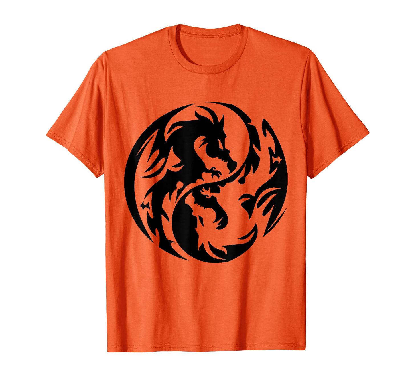 Tribal Yin Yang Dragons T-Shirt