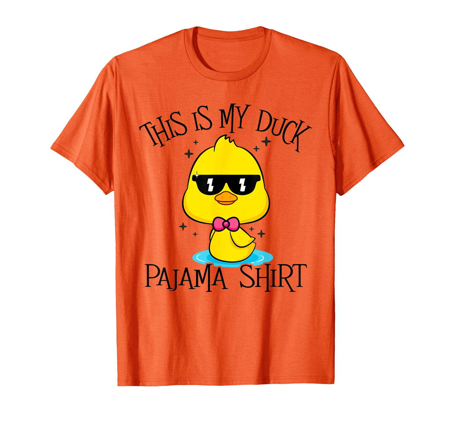 This Is My Duck Pajama Fun Duck Halloween Costume Girl Women T-Shirt
