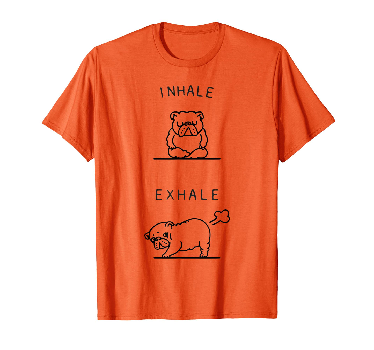 Inhale Exhale English Bulldog T-Shirt