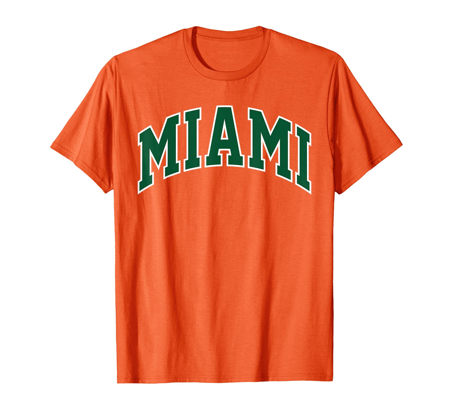 Retro Miami Men Miami Women Vintage Green White FL Souvenir T-Shirt