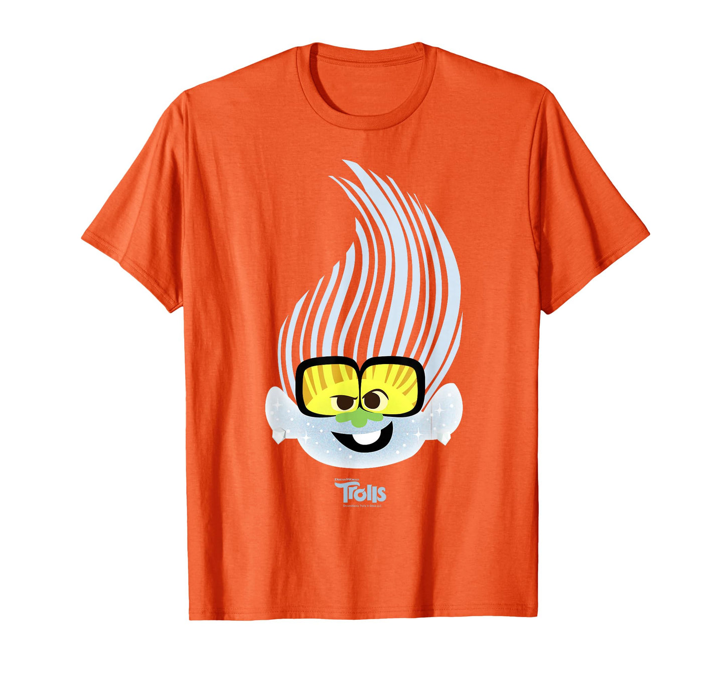 DreamWorks Trolls Tiny Diamond Big Face T-Shirt