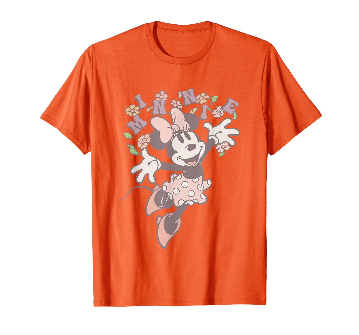 Disney Minnie Mouse Classic Minnie With Flowers T-Shirt