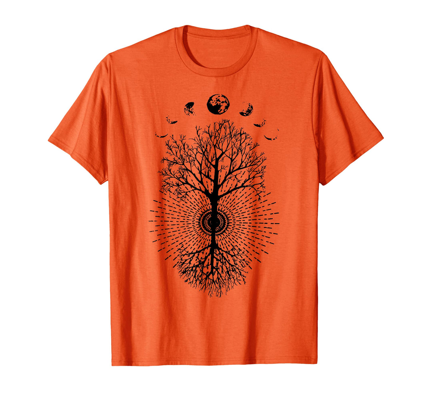 Phases of the Moon Tree Shirt