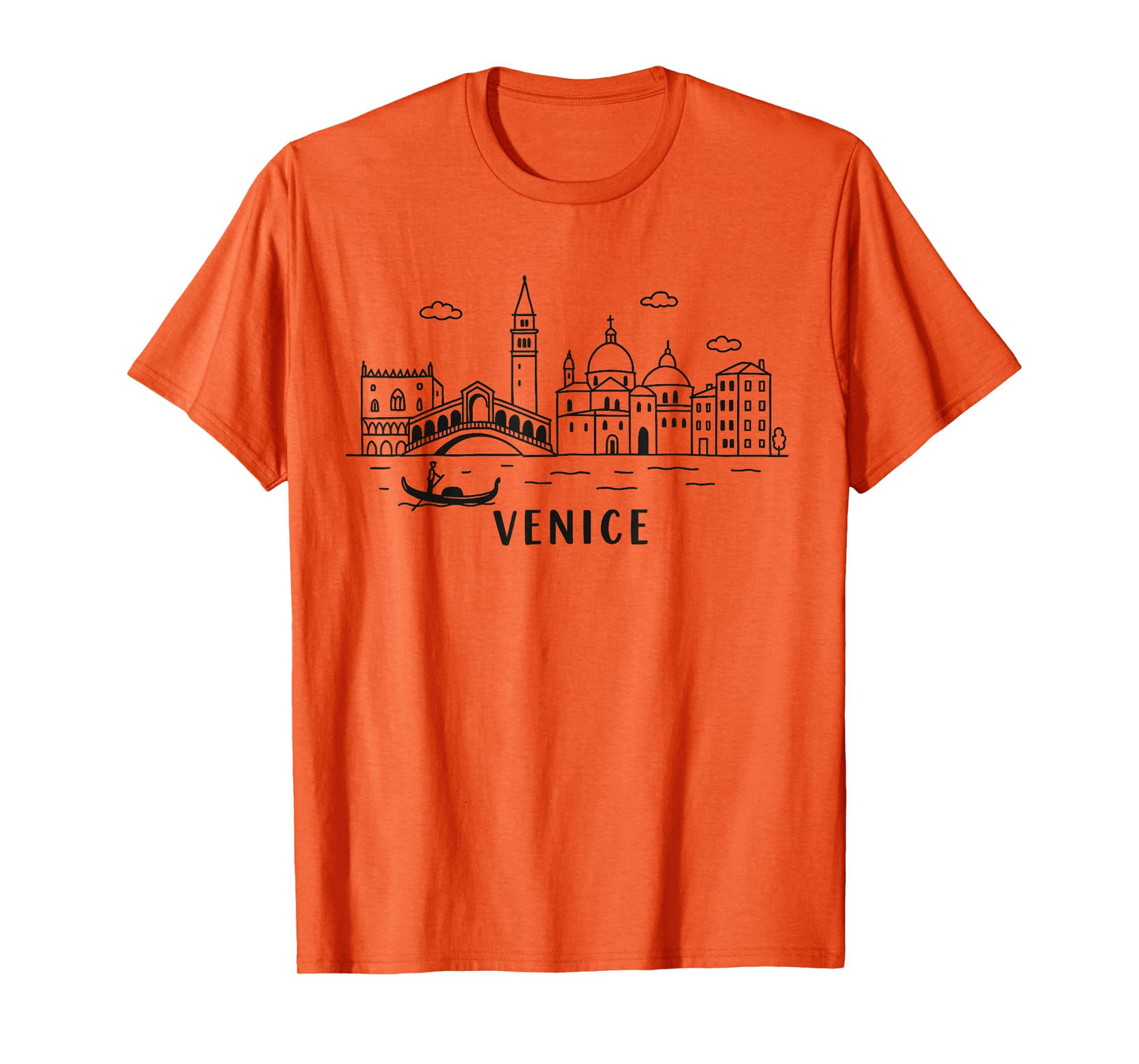 Venice Italy Skyline Graphic Travel Venezia Italia Souvenir T-Shirt