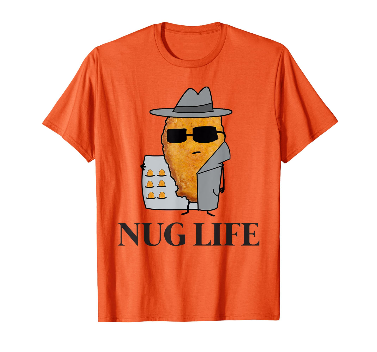 Nug Life Tee Shirt Chicken Nugget Tshirt for Men Women Kid's T-Shirt