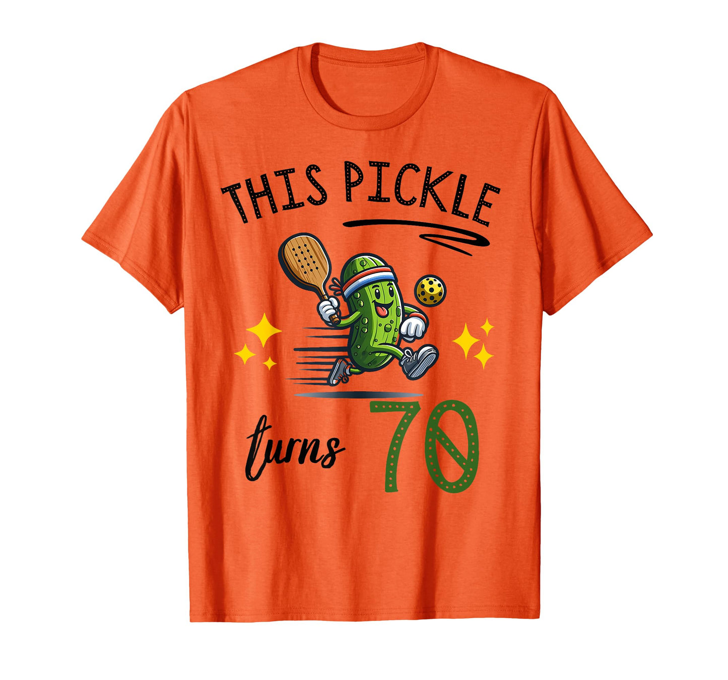 THIS PICKLE TURNS 70 PICKLEBALL 70th BIRTHDAY T-Shirt
