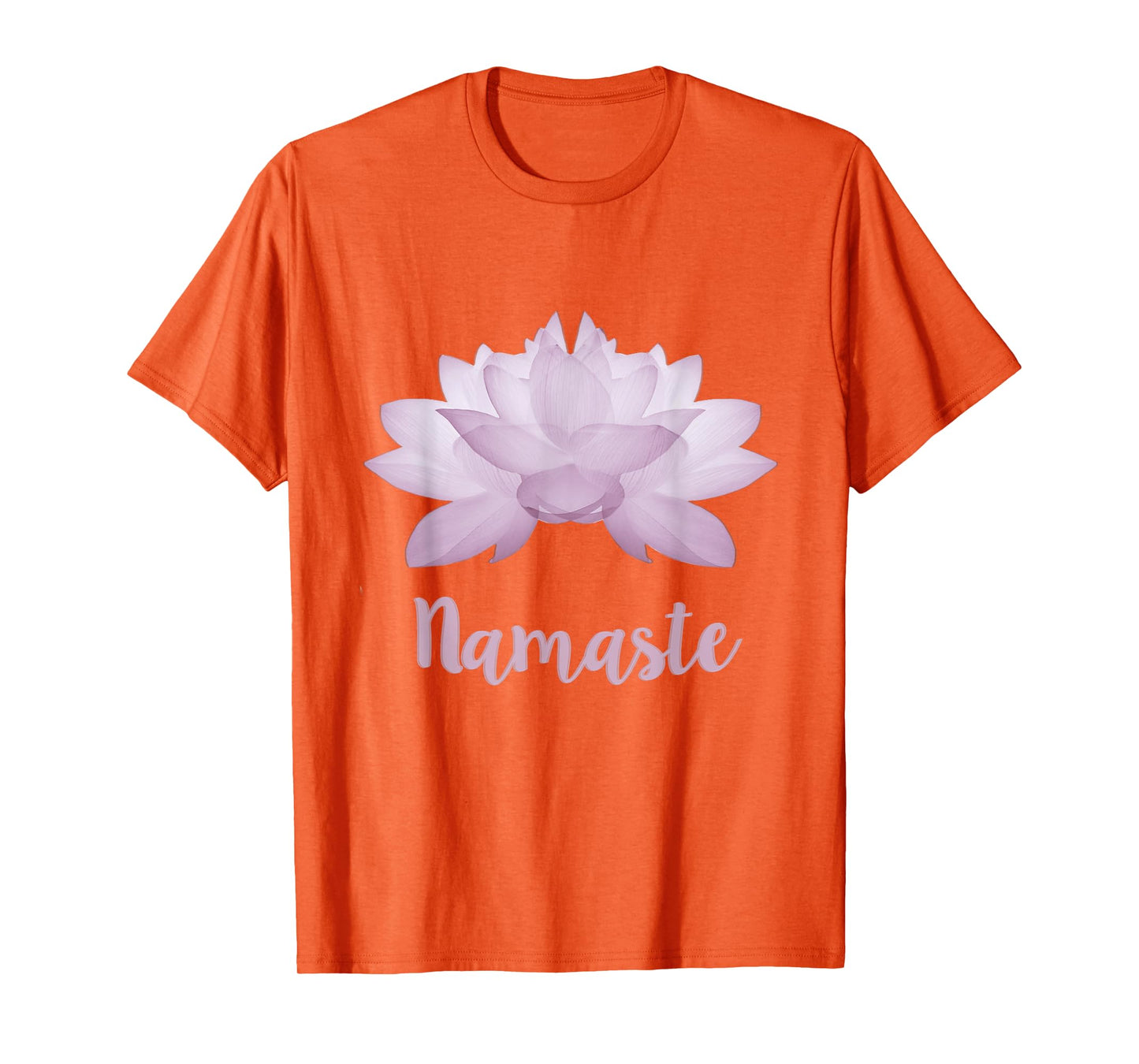 Lotus Namaste Yoga Graphic Tee for Women and girls T-Shirt