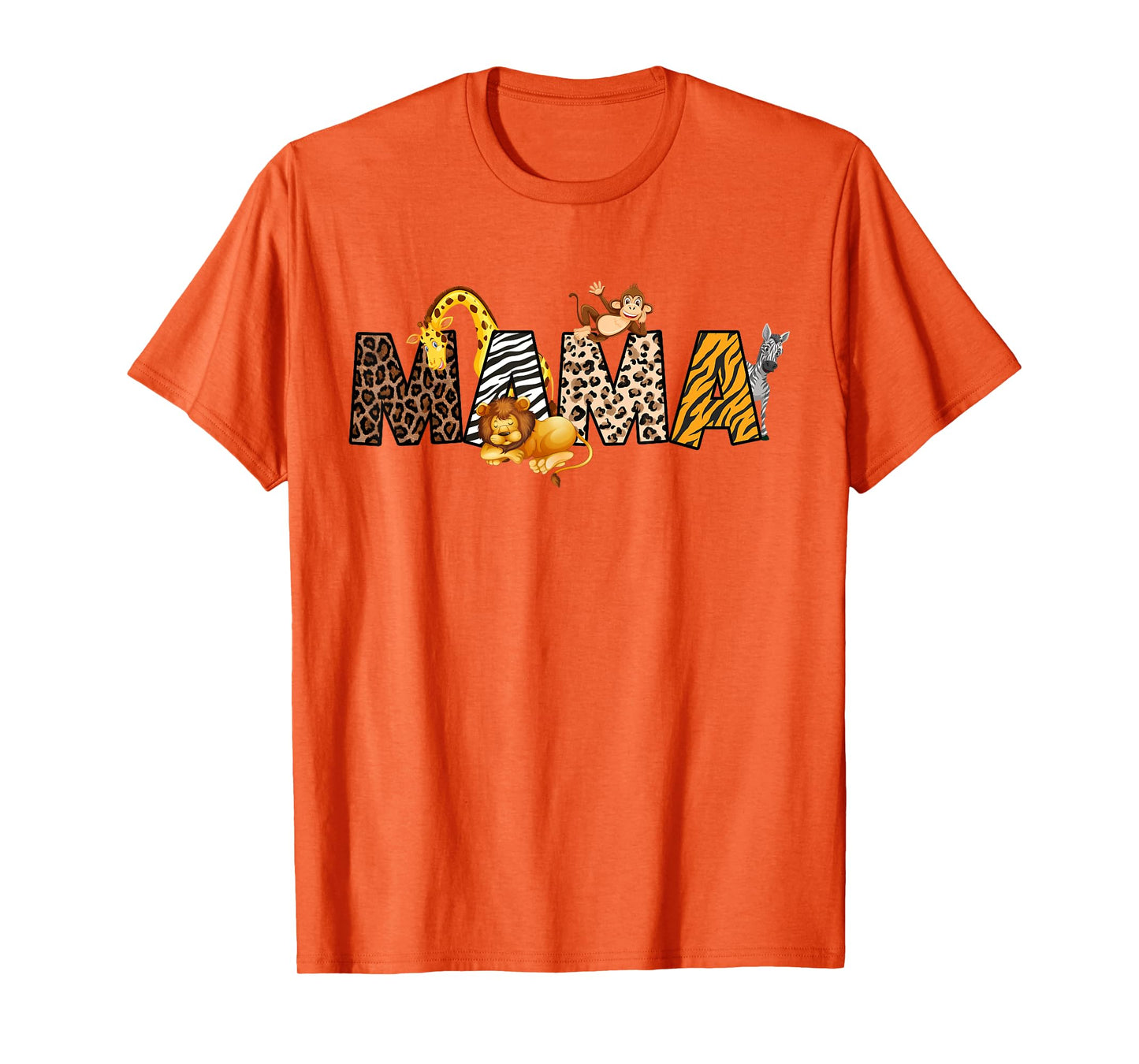 Mama of The Wild One Zoo Birthday Safari Jungle Family T-Shirt
