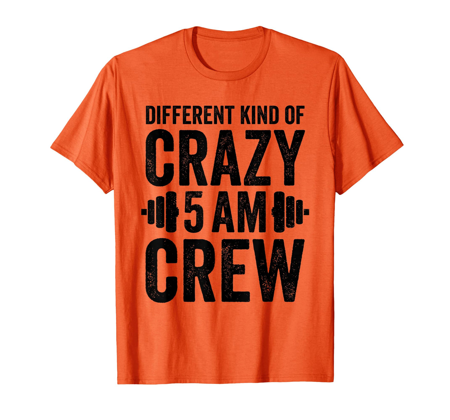 Workout Squad 5AM Crew Funny Gym Quote T-Shirt