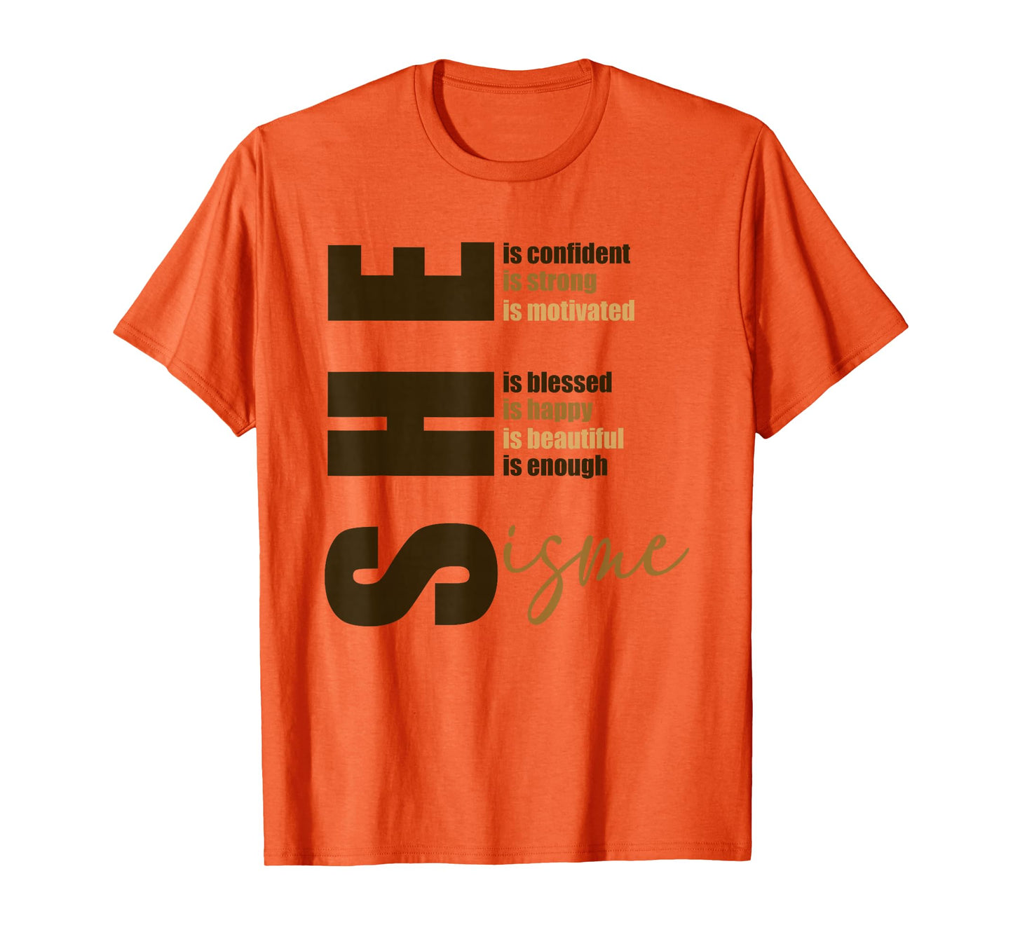 She's Confident educated Melanin Black History Women T-Shirt
